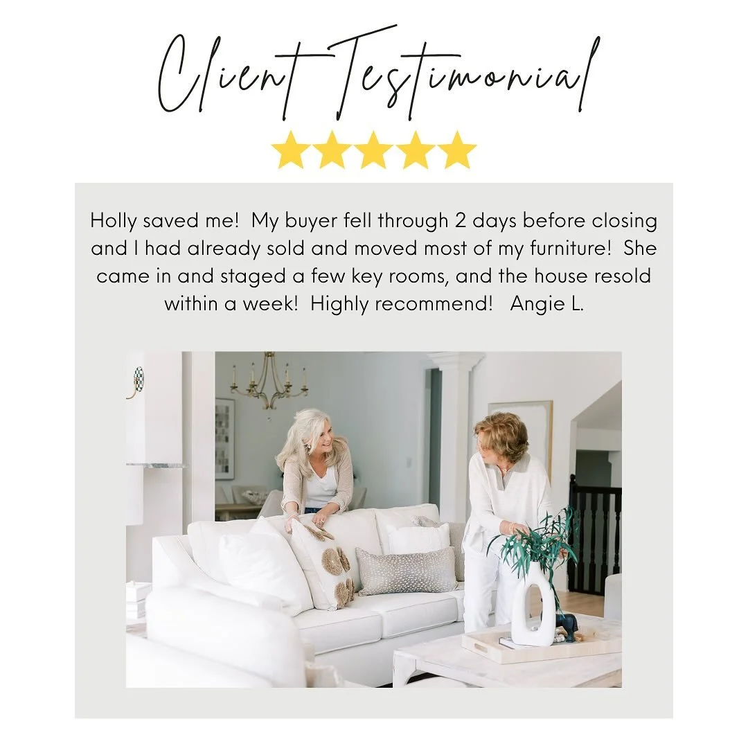 🌟 Thank you to our amazing client for the wonderful Google review! 🌟
We&rsquo;re so grateful for your kind words and thrilled that our staging helped make your home shine and sell fast! 🏡✨
Helping homeowners and realtors create show-stopping listi