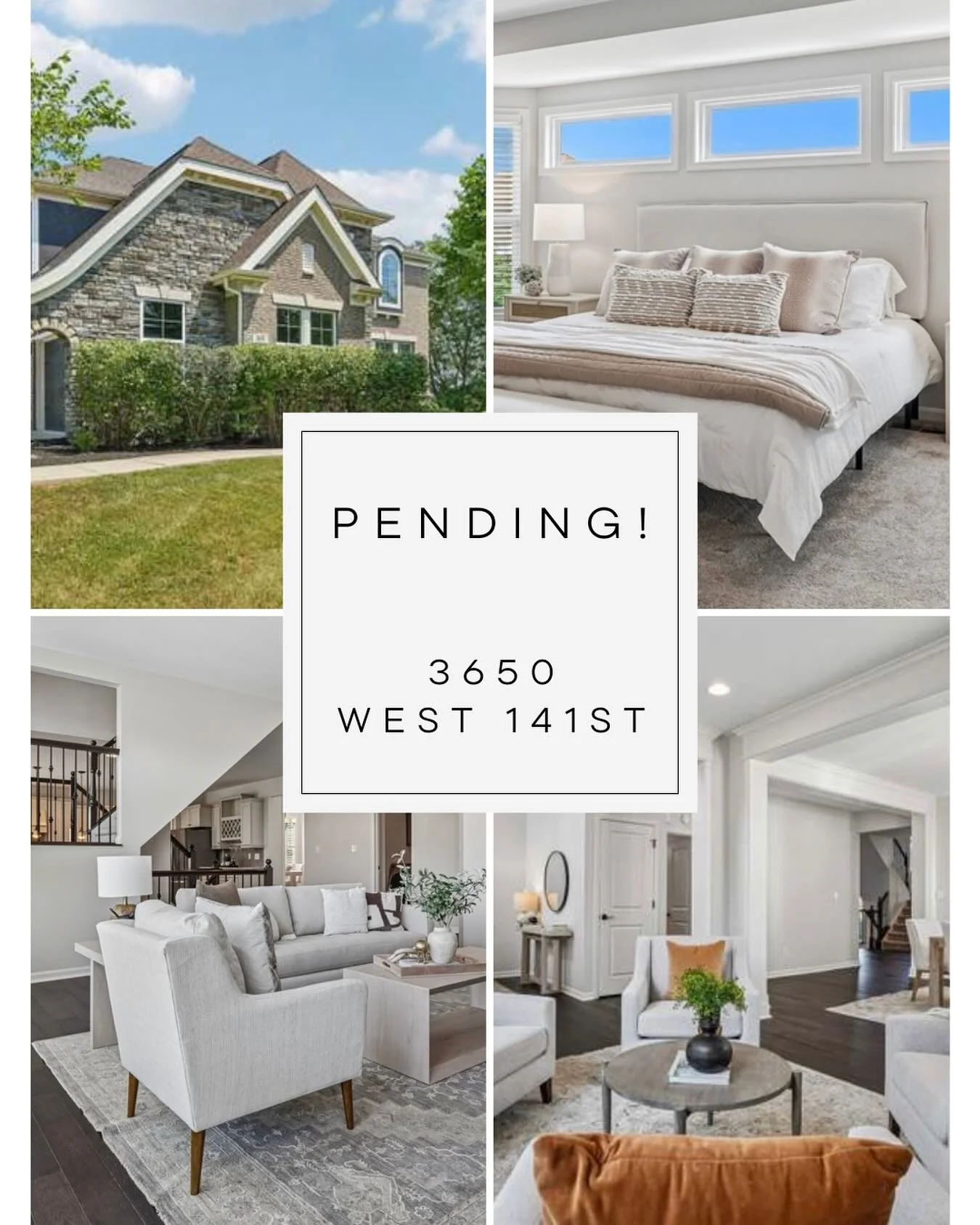 This one didn&rsquo;t last long and we are not surprised! ✨ Carmel is consistently ranked as one of the BEST cities to live with great schools, beautiful homes and an easy living downtown area!  3650 West 141st has&hellip;

5 bed 🛌 
4.5 bath 🛀 
Lar