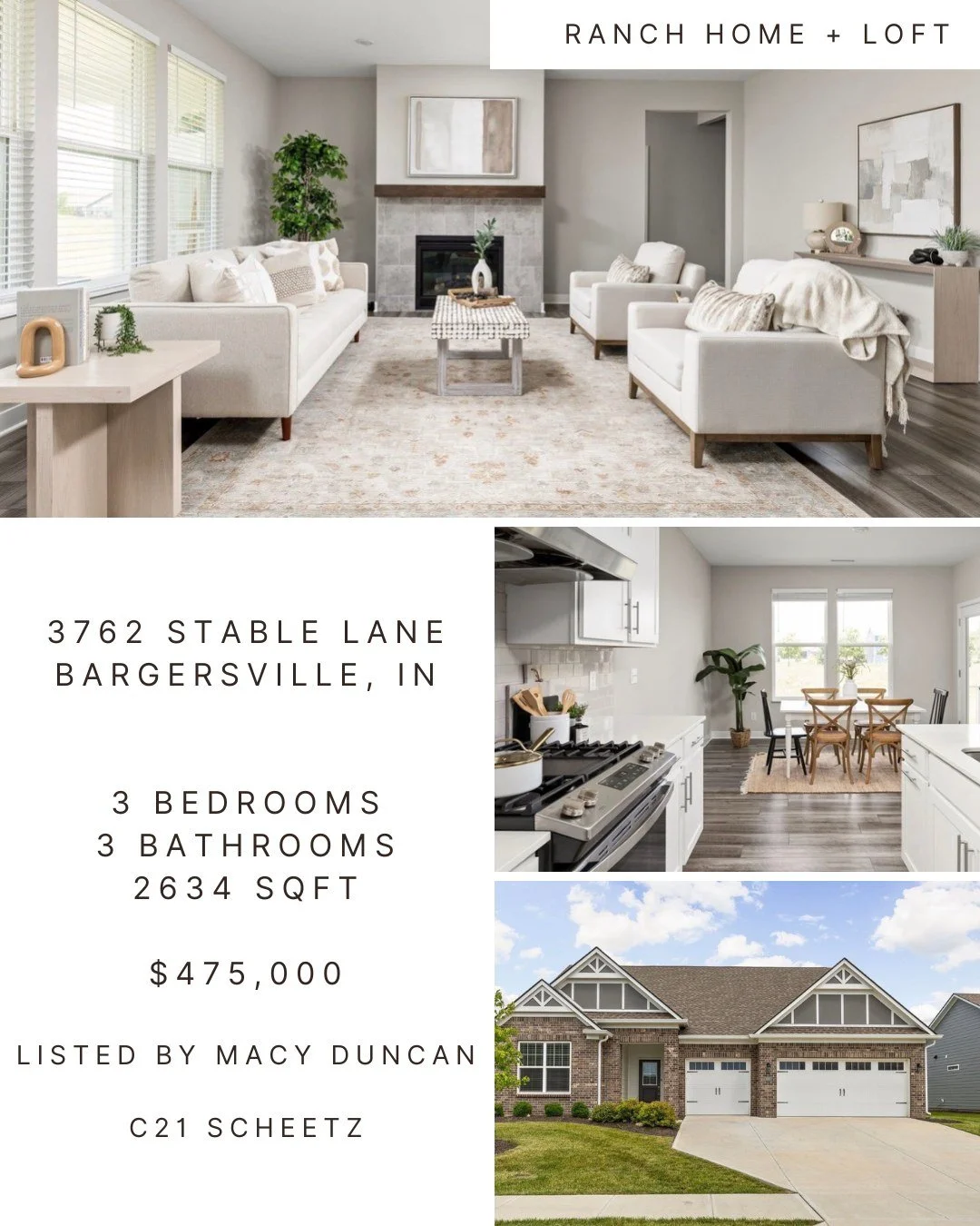 Beautiful Ranch Home with an additional BIG loft as another hang out area!  This house is bright and airy with updated features throughout and is in a great neighborhood too!