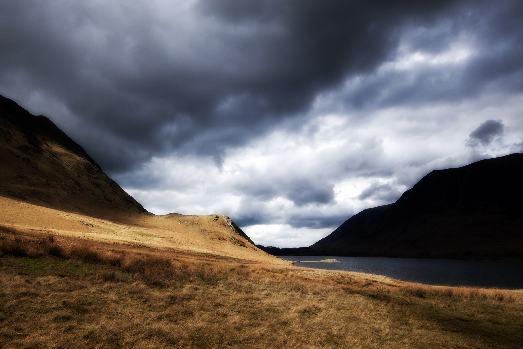 landscape in cumbria