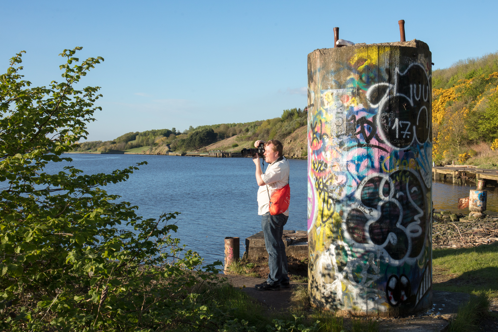 photos from River Tyne Urban Decay Walk workshop