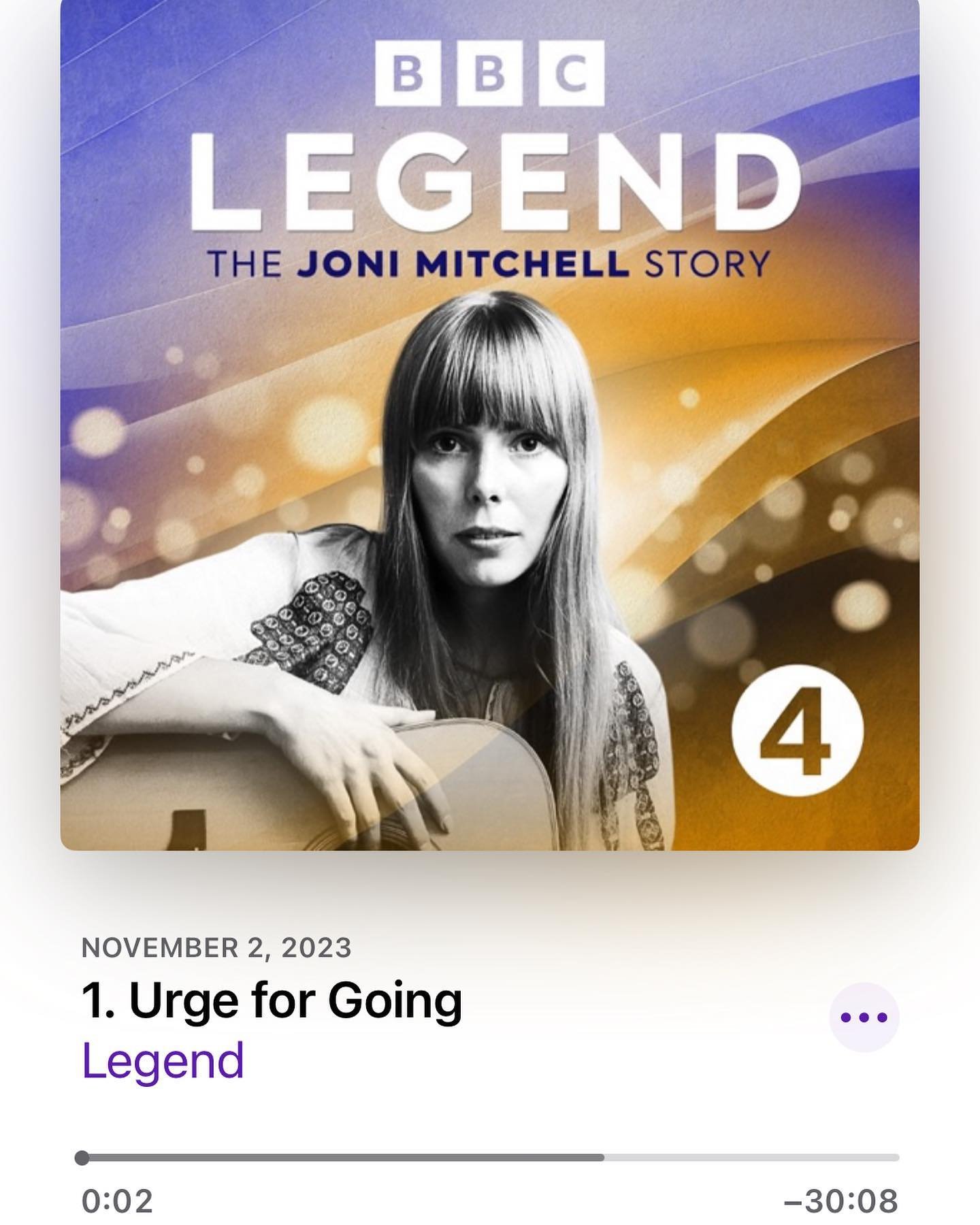 Loving hearing this BBC4 doc on Joni Mitchell that @annkpowers contributed to from her sizable trove of mental Joni lore. 
I was lucky enough to press record while Ann and producer @mairbosworth chatted across ponds. Congrats to the team on such an i