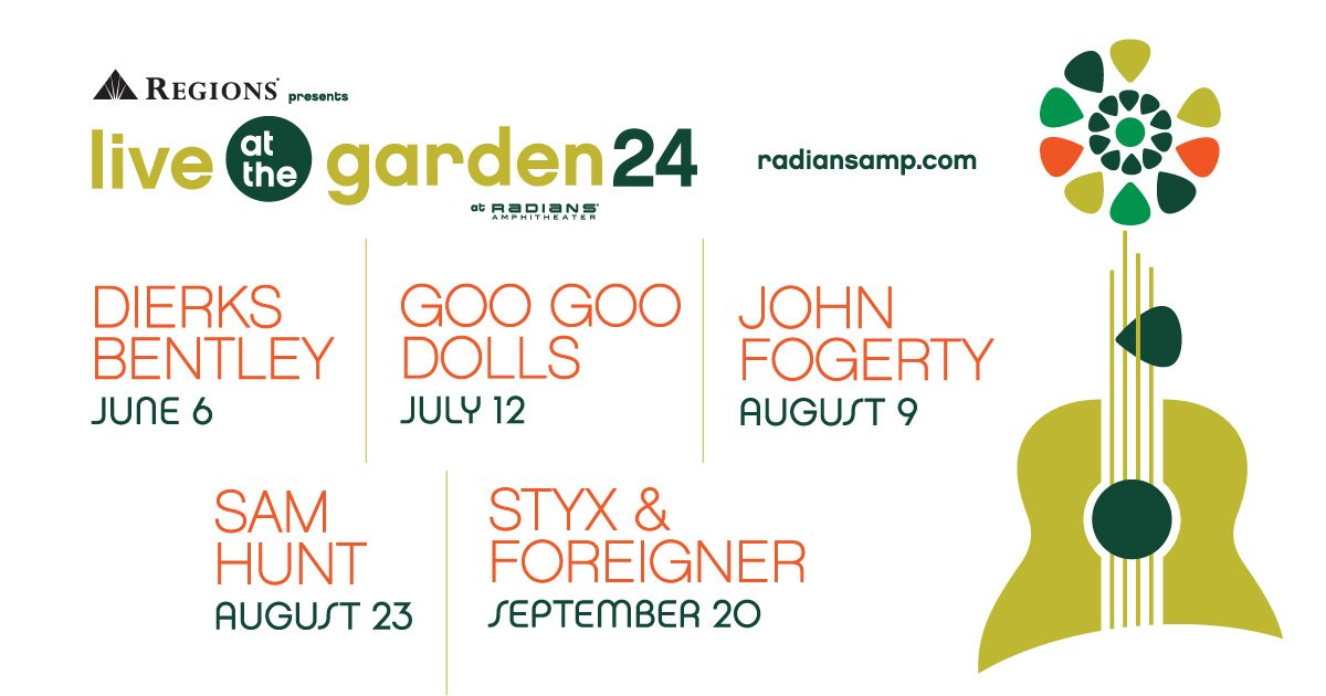 the garden tour lineup