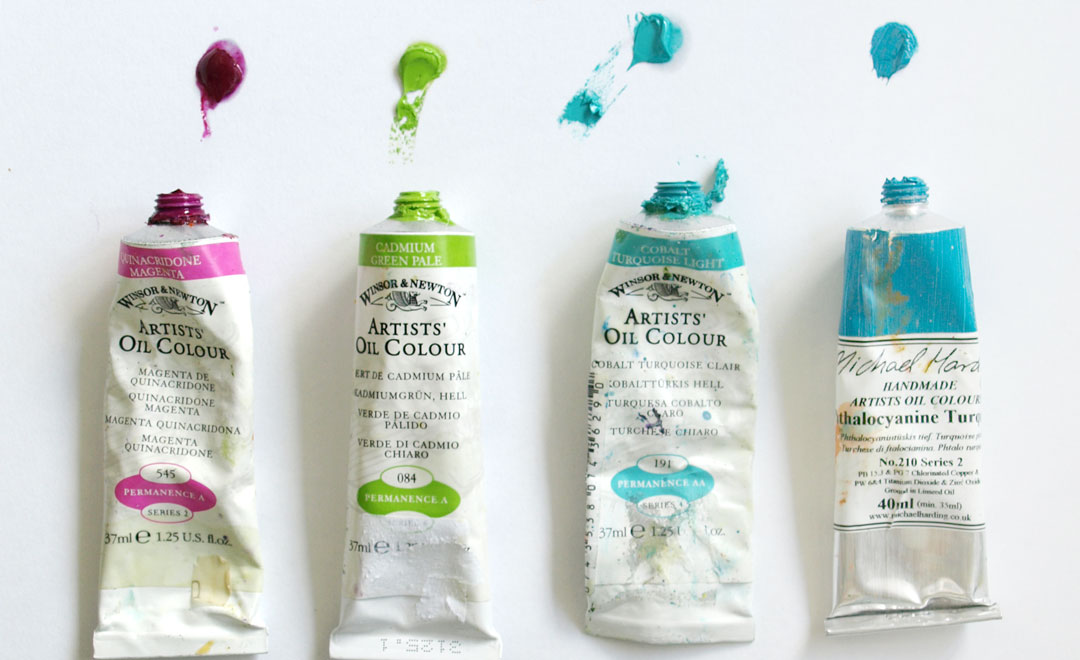 Amazing colours to paint with right now