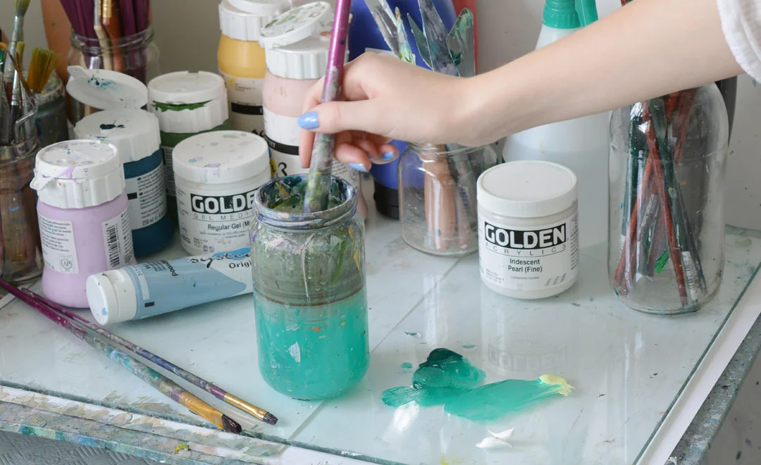 What you need to start Acrylic Painting