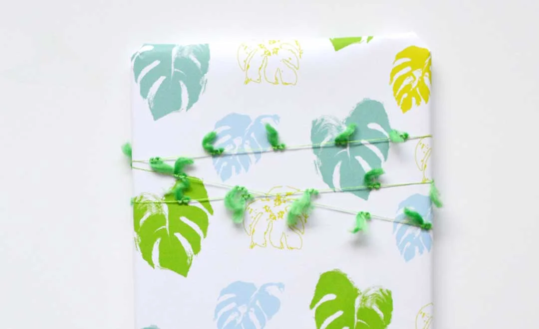 FREE Printable - Palm Gift Wrap