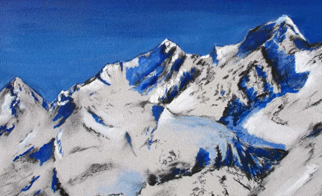 Why I Love Painting Mountains