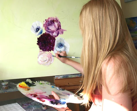 Painting with the heart