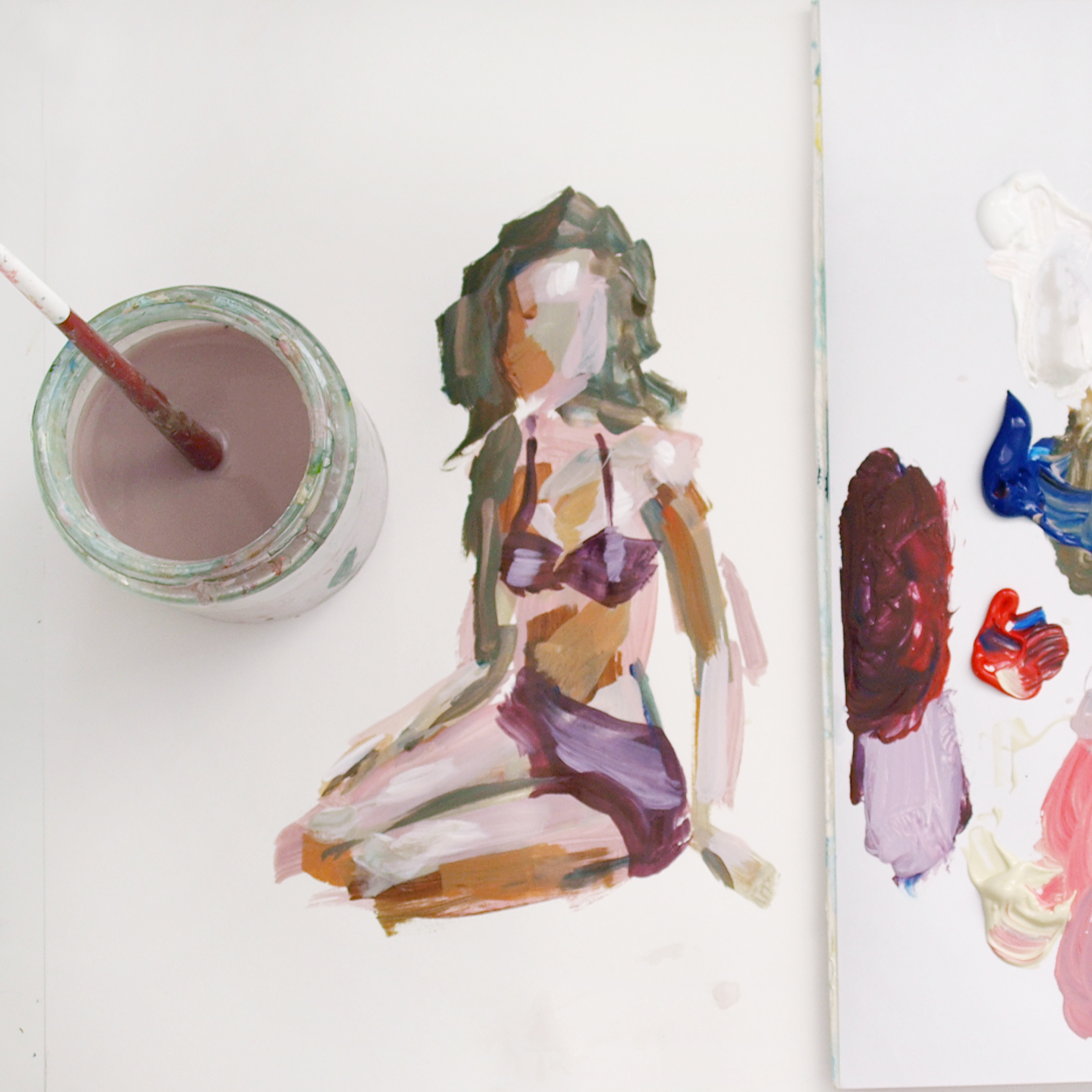DIY: Paint a beach babe! — Katie Jobling