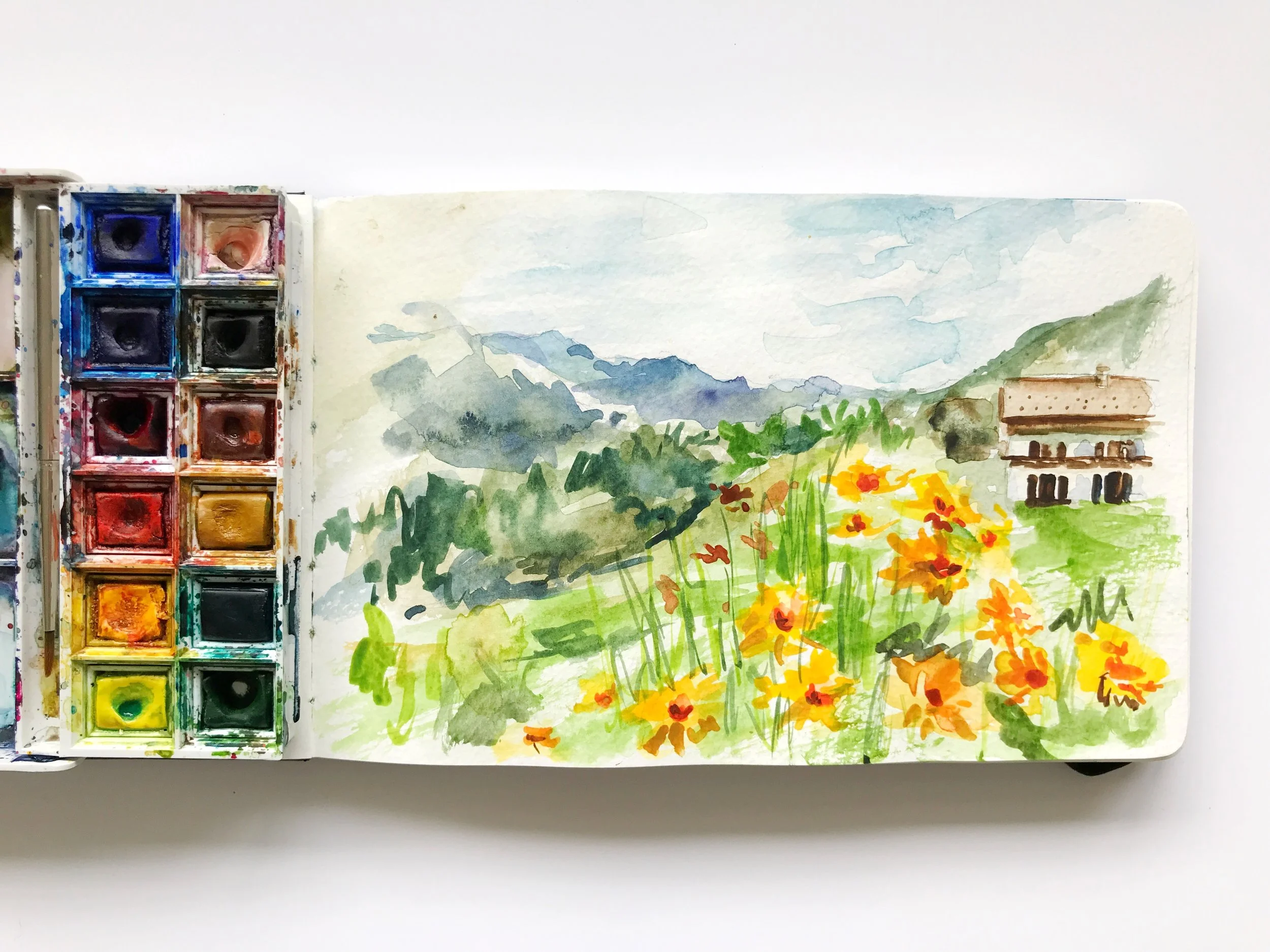 Artist Travels - French Alps