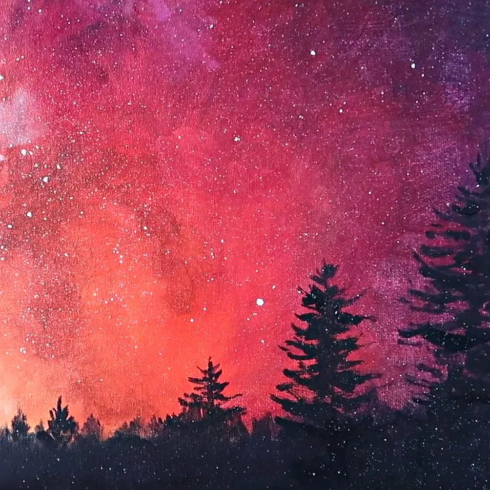 Depression | Art Therapy Painting Tutorial