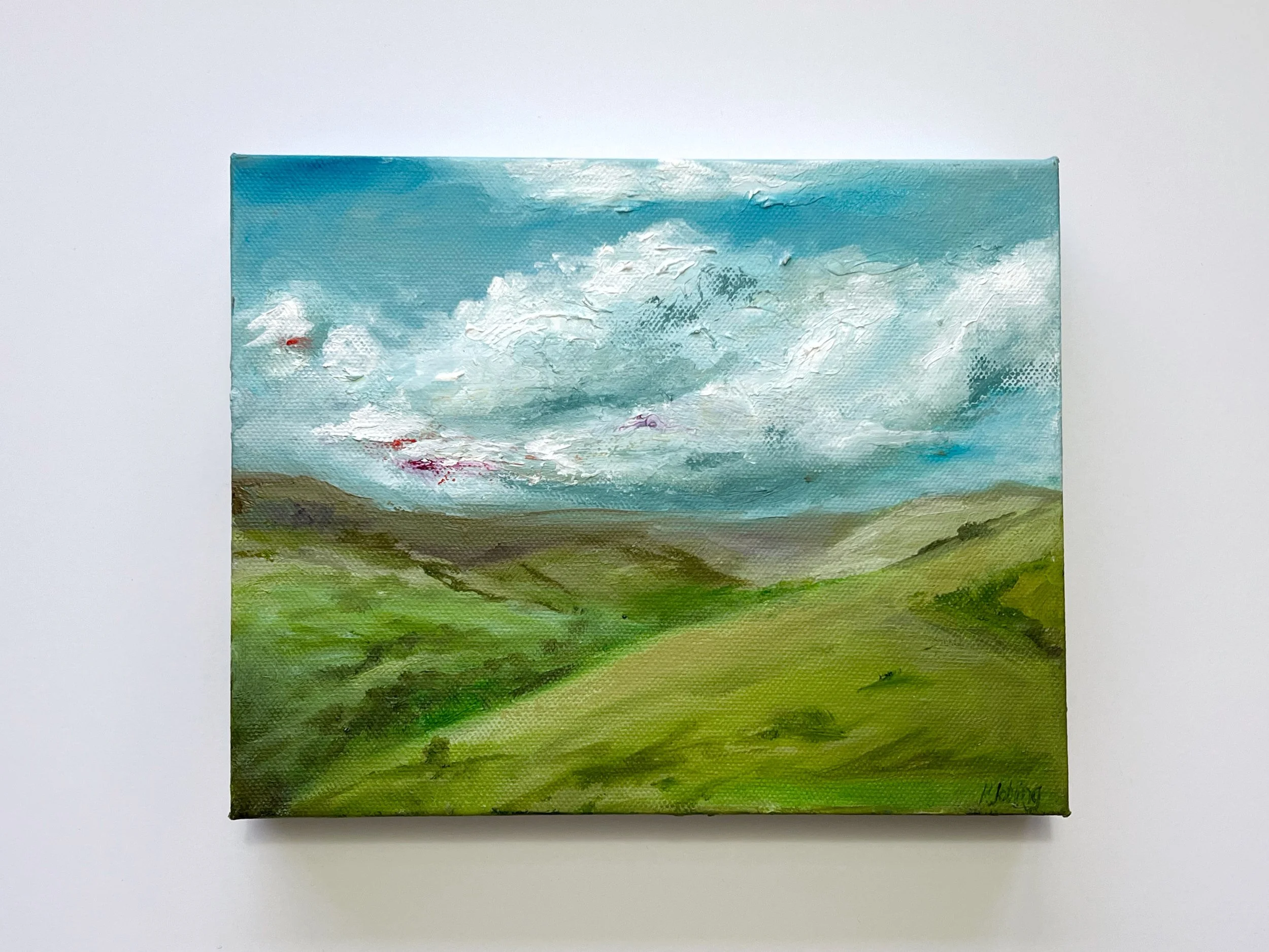 Countryside Oil Painting 8x10"