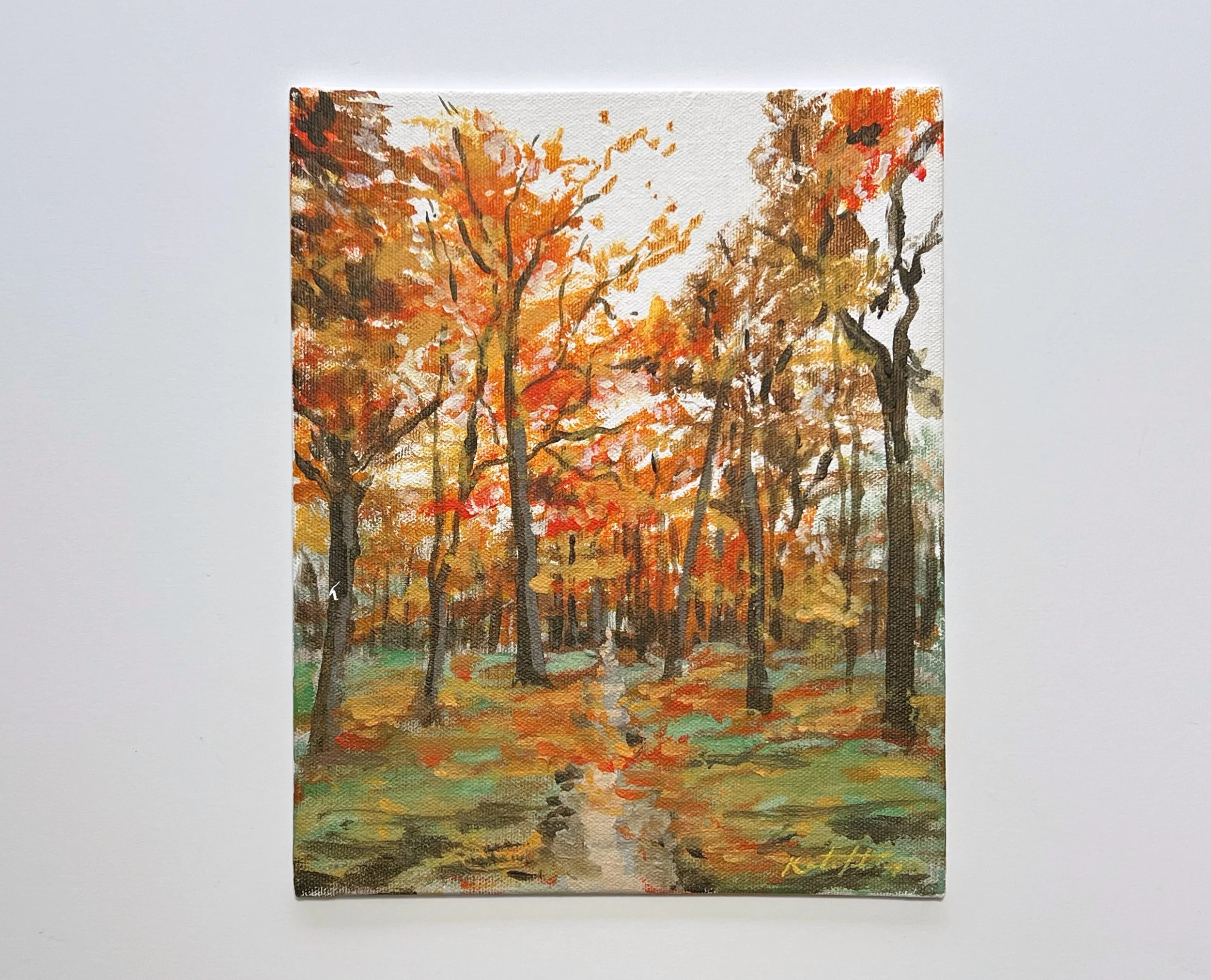 Autumn Forest 8x10"