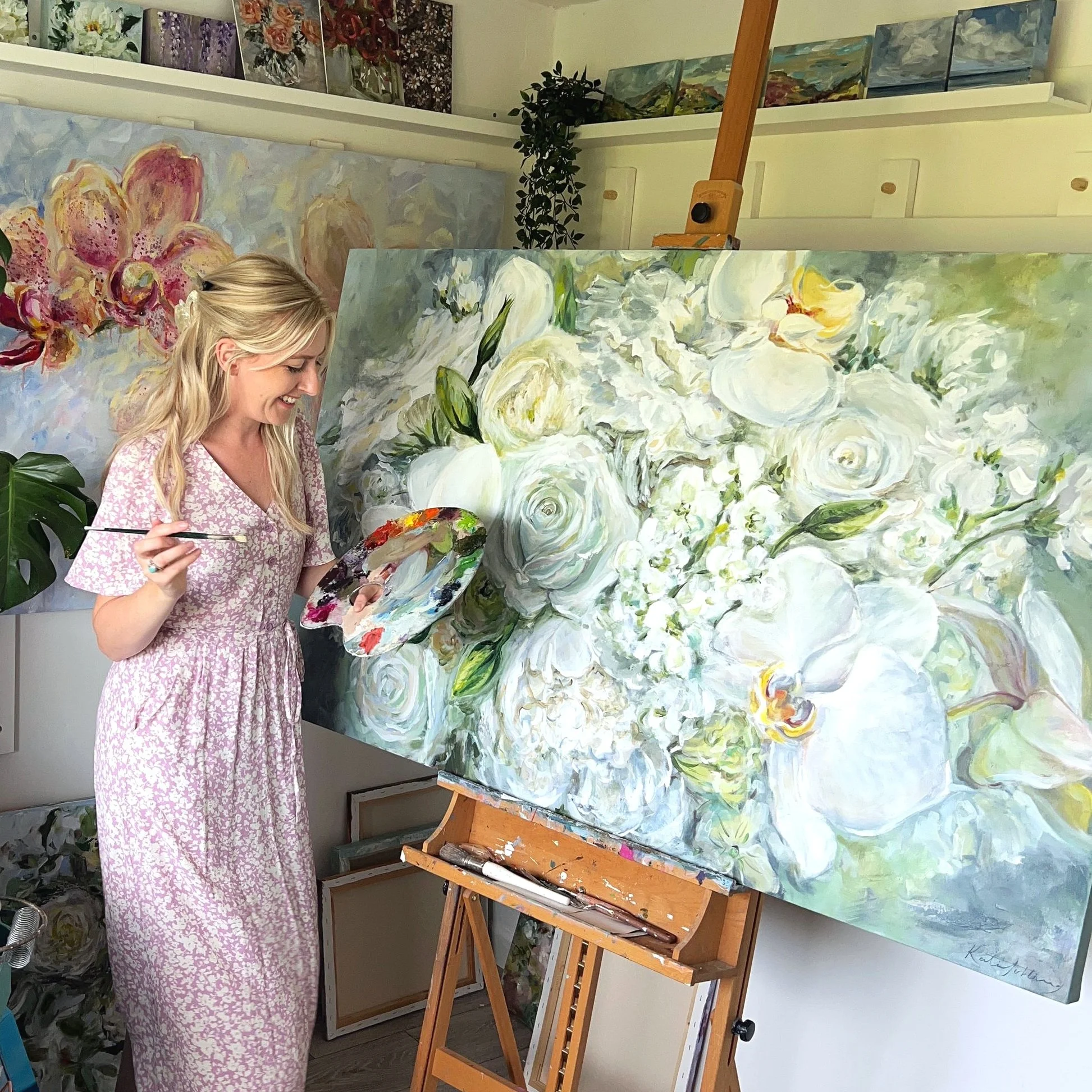 How I Paint Commissions (painting process, composition, layers)