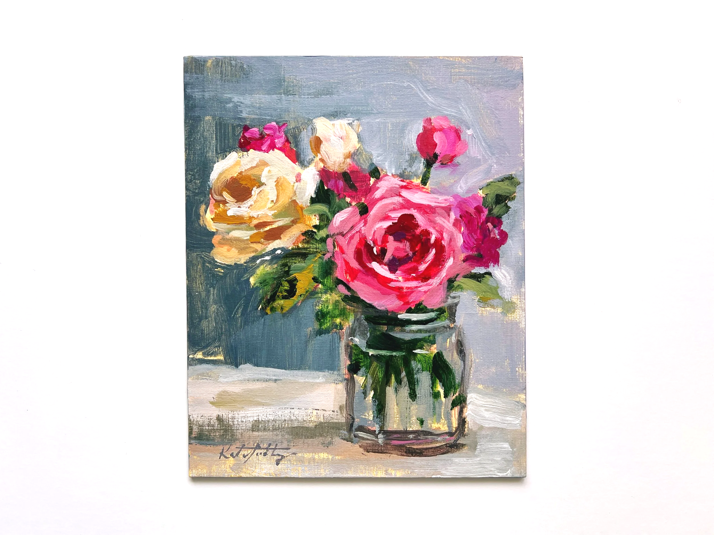 Jar of Roses Study