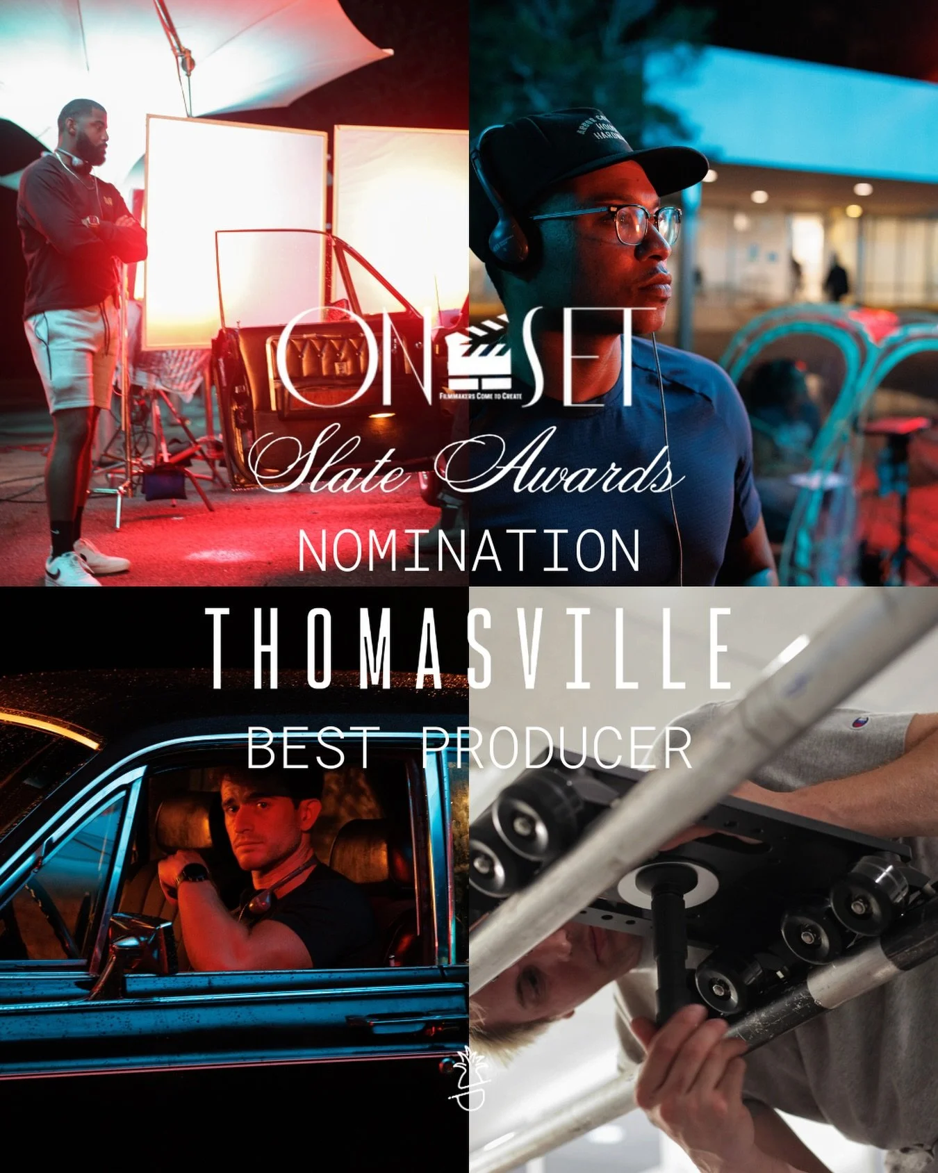 Our incredible producing team for &ldquo;Thomasville&rdquo; came and showed out on and off set! 🎬🎥 Thank you @on_setatl for the nomination. We&rsquo;re looking forward to celebrating this incredible team and all of Atlanta&rsquo;s talented filmmake