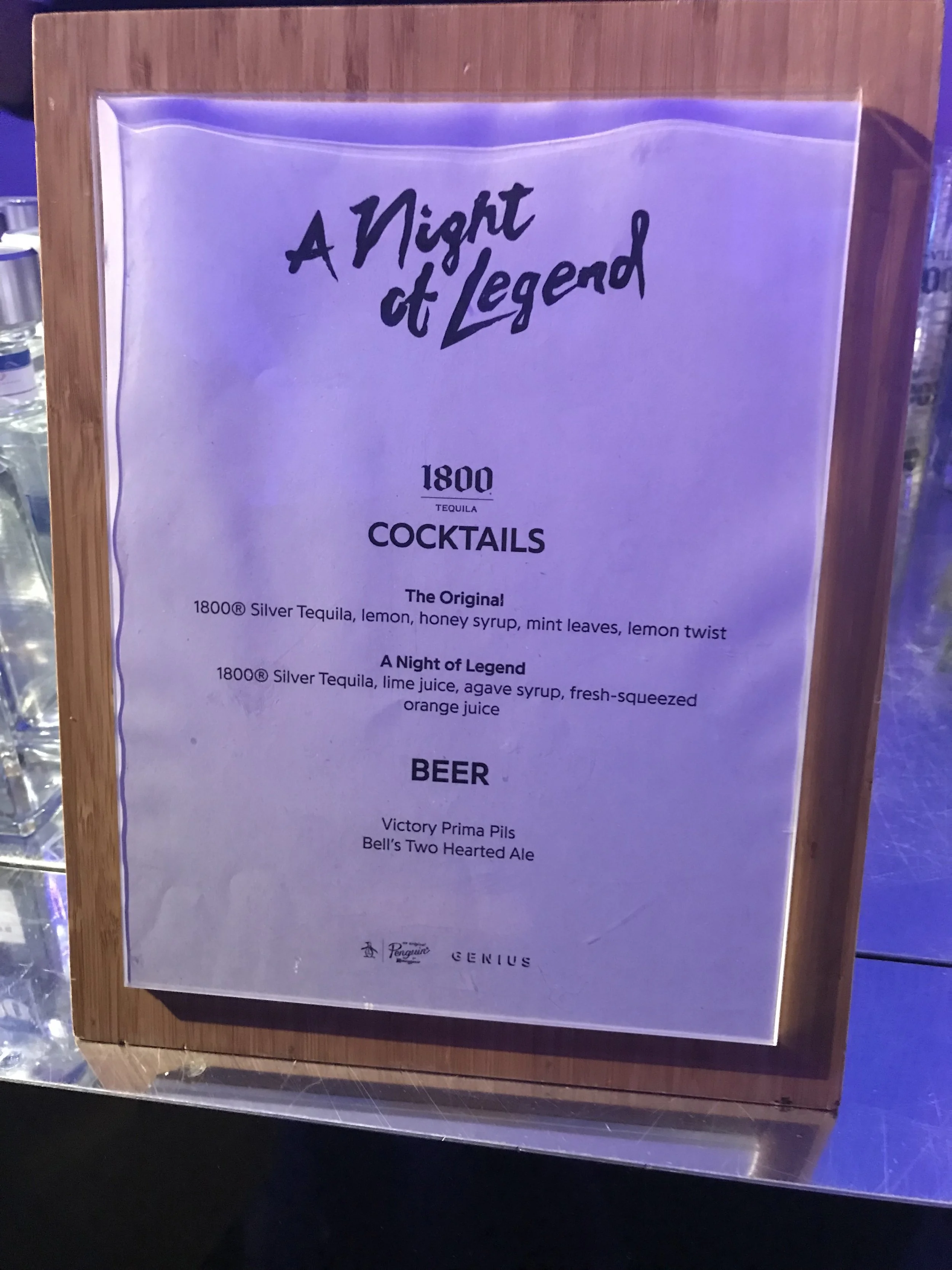 Genius HQ - A Night of Legend Event