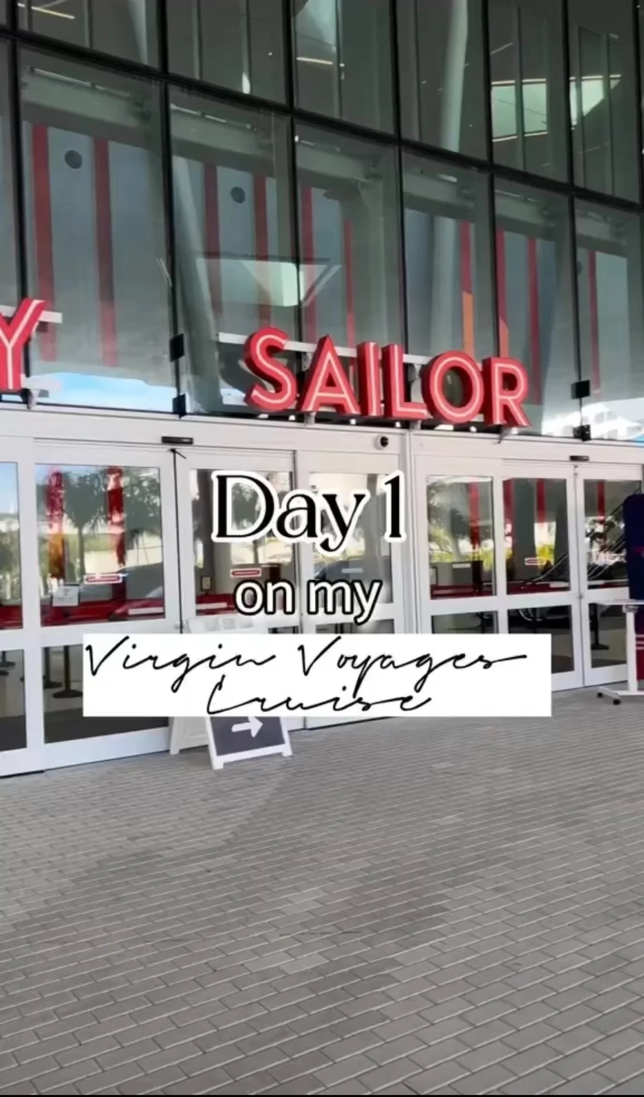 Virgin Voyages Cruise Day 1