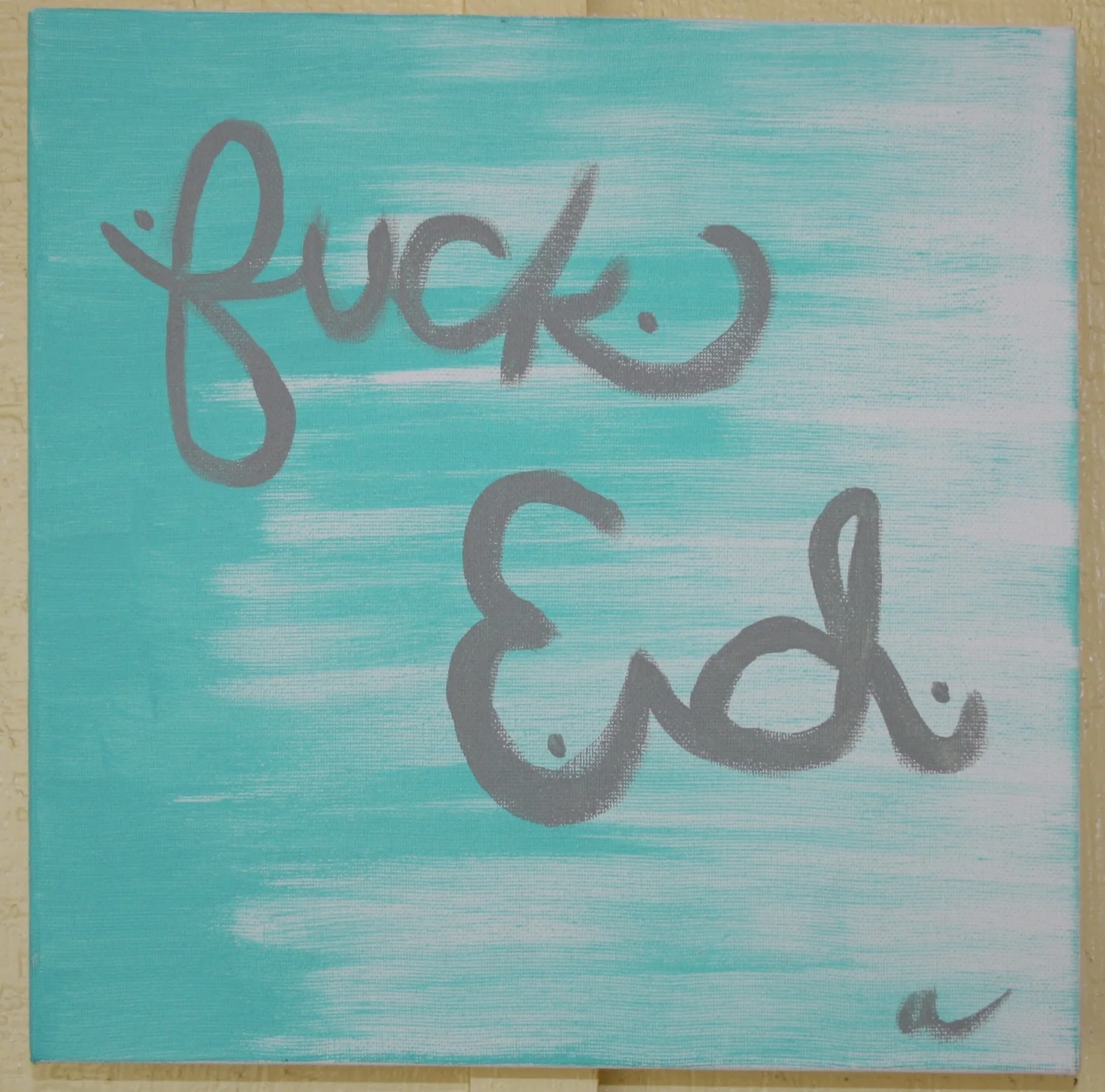 ED Warrior: Abby Winters, Gainesville FL Medium: Acrylic Dimensions: Price: $50 (+ Shipping)