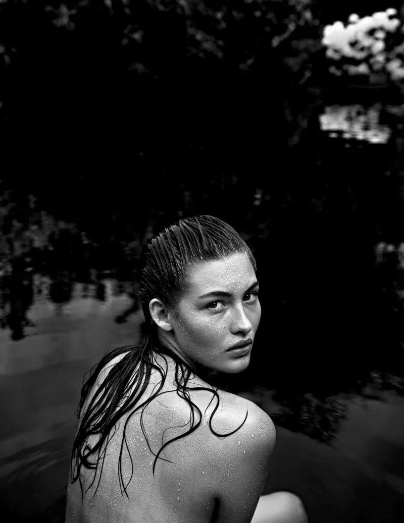 The beautiful Grace Elizabeth by Camilla Akrans for Vogue Germany, January 2017