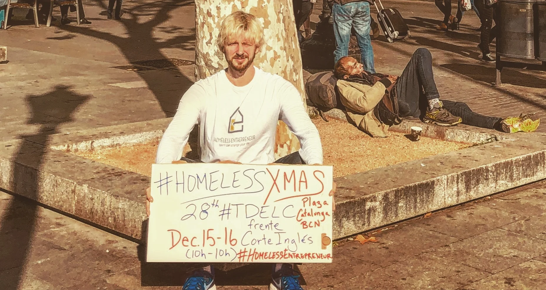 #HomelessXmas: La 28ª Edición de #TodosDurmiendoEnLaCalle (TDELC) de Homeless Entrepreneur