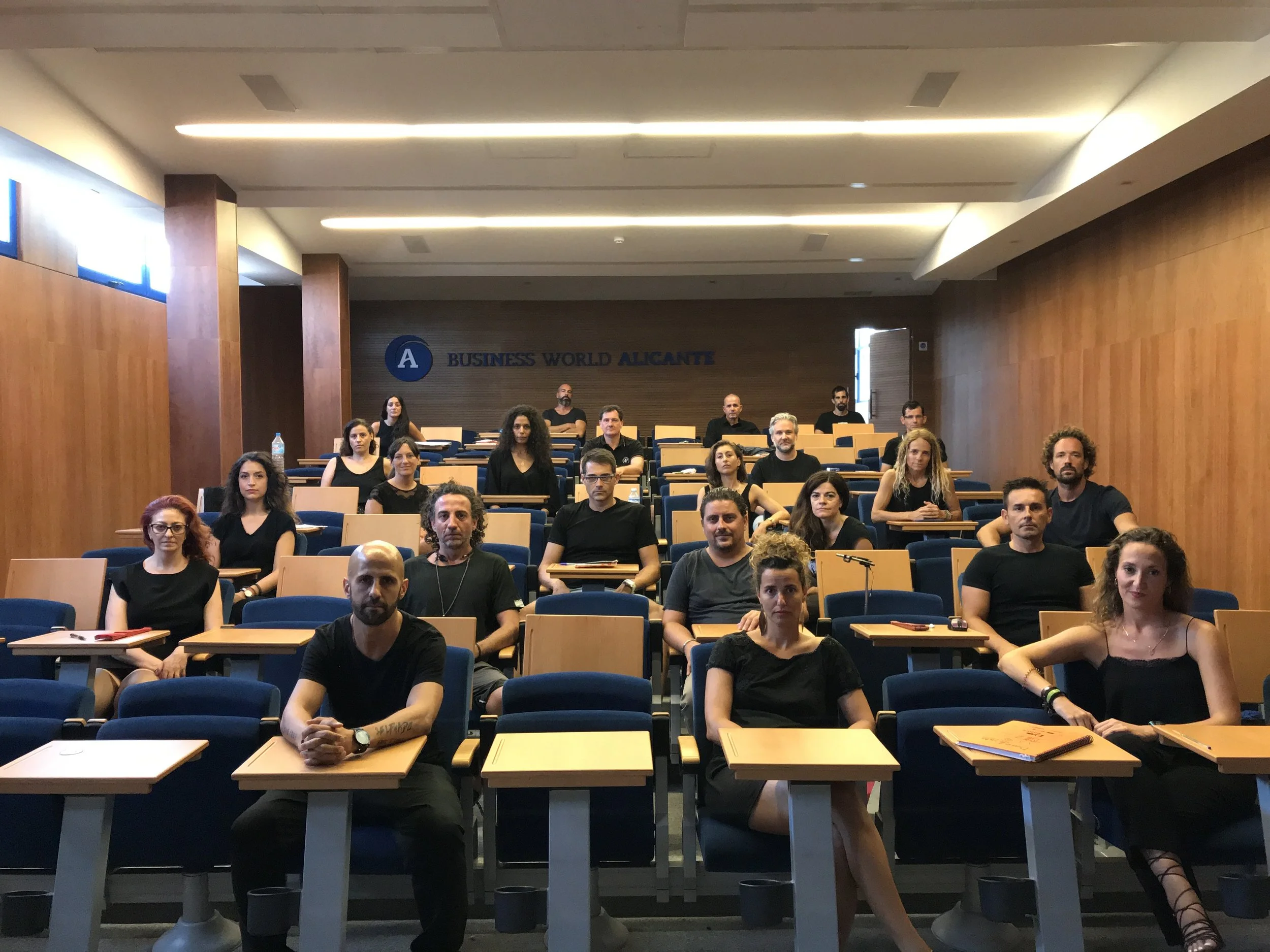 El equipo del Programa de Excelencia de Isra García.
