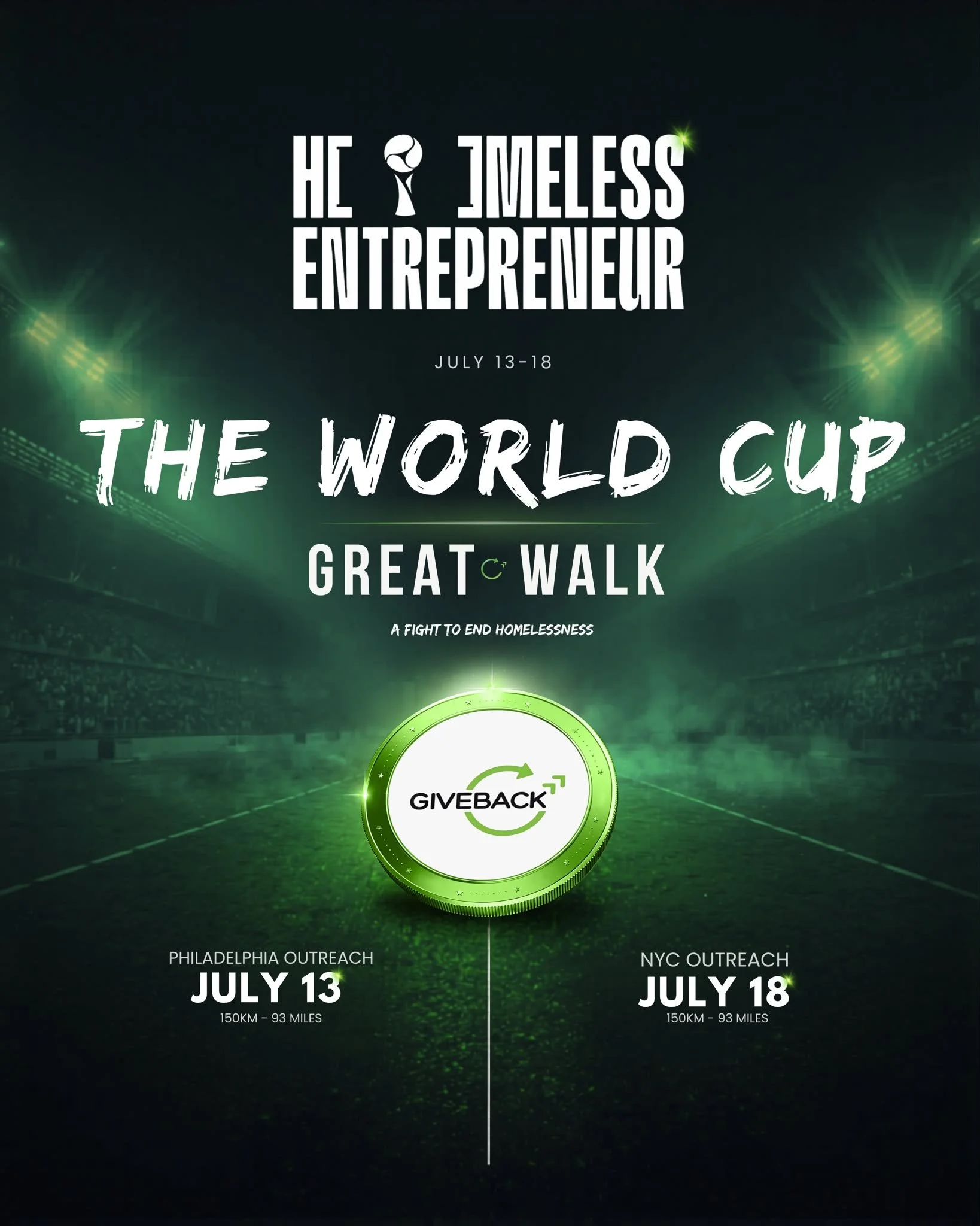 Homeless Entrepreneur Announces Giveback as New Mobility and Outreach Partner for The Great Walk to the FIFA World Cup Finals 2026