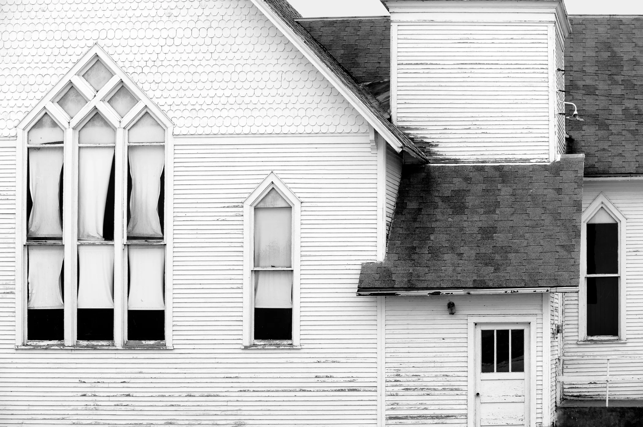 White Church with Shades