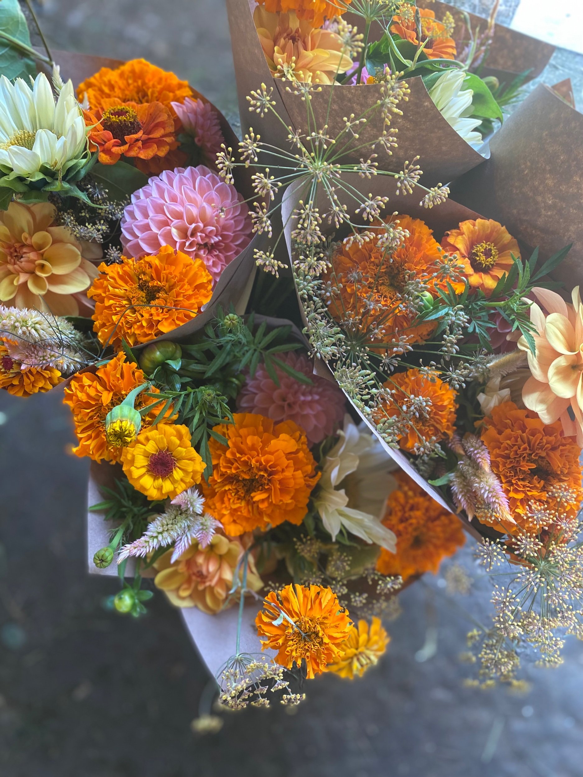 Late Summer CSA Bouquets