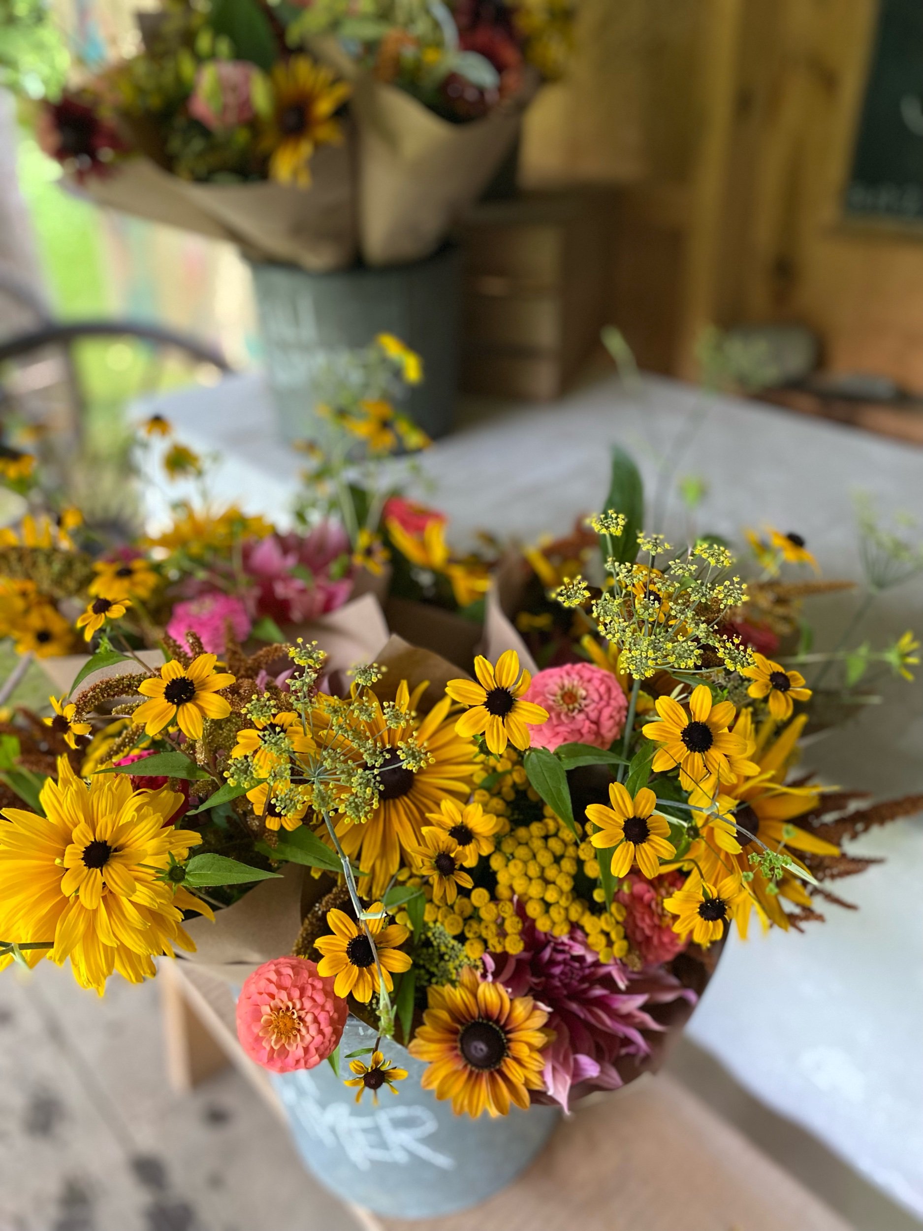 Early Fall CSA Bouquets