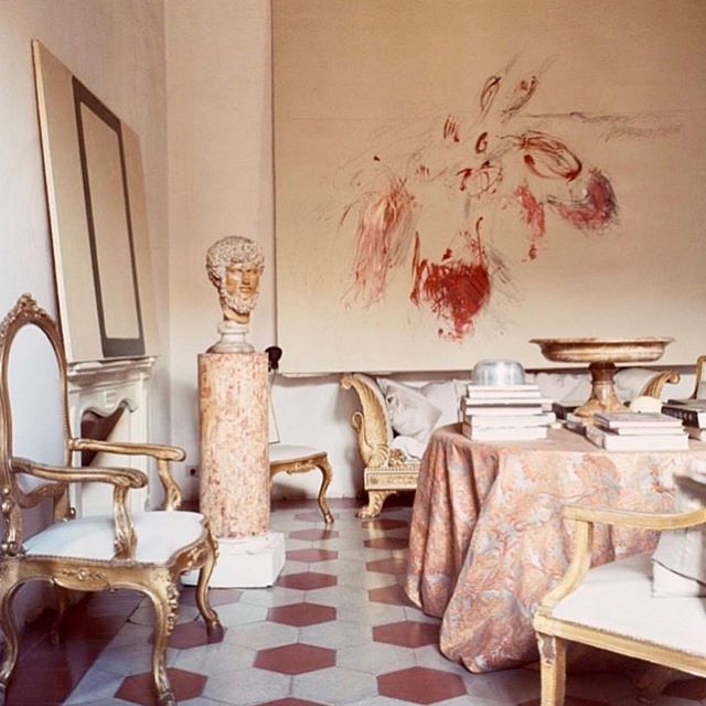 Back in the @condenastarchive for my next book. The images by Horst P. Horst taken in Cy Twombly&rsquo;s Rome home and studio in 1966 @voguemagazine never never ever ever get old. #details #research #provenance #horstphorst #cytwombly