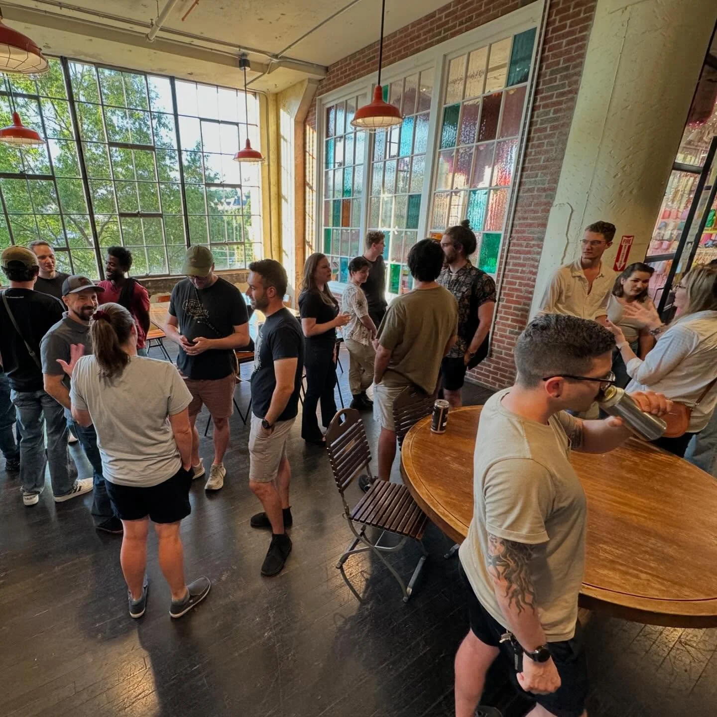 SUCH a good time last night. Thanks to everyone who came out. It was awesome to see so many talented folks in one place. Hope to see you at the next!!