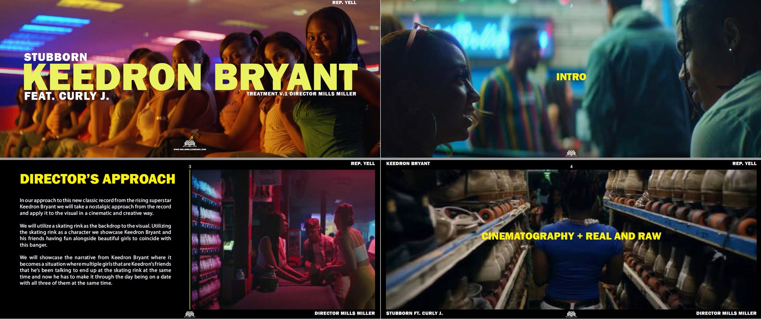 Treatment Creation & Direction: Keedron Bryant "Stubborn" Concept