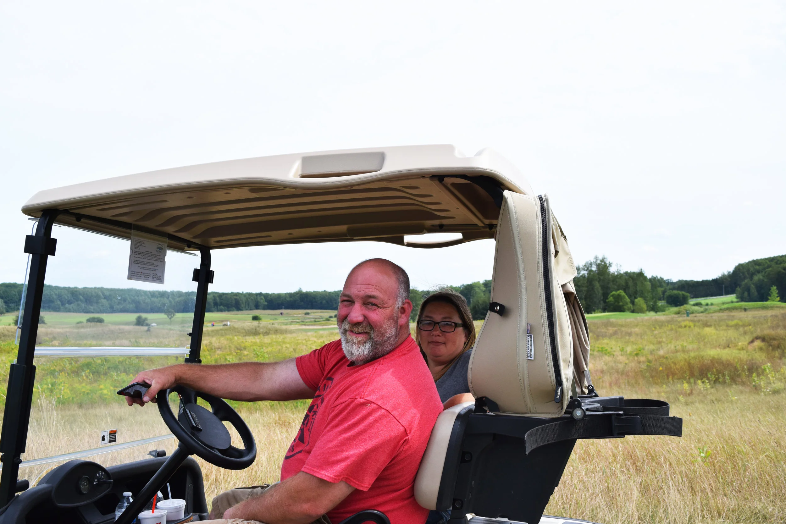Volunteers Aaron and Valerie Welch