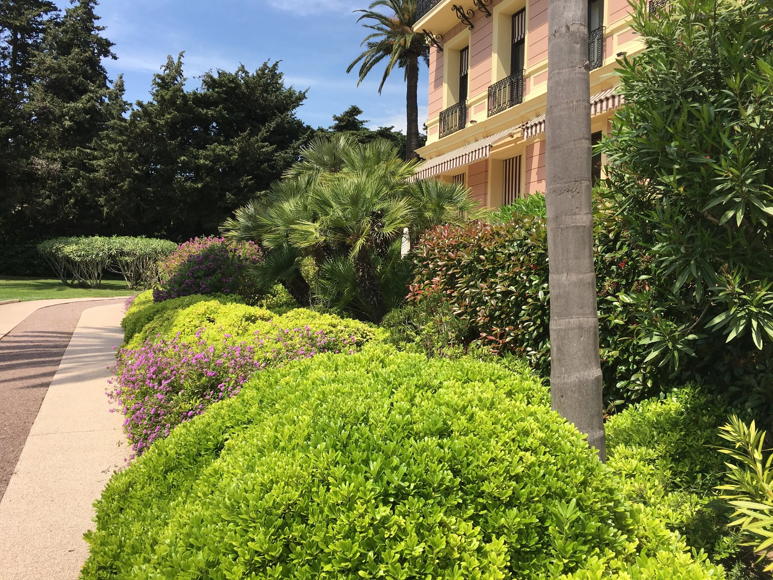 Hotel and gardens 