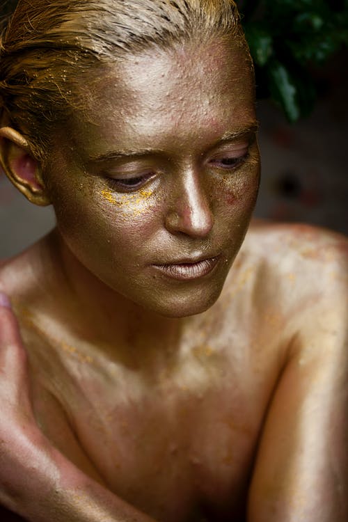 This is Personal - Gold Body Painted Woman.jpeg