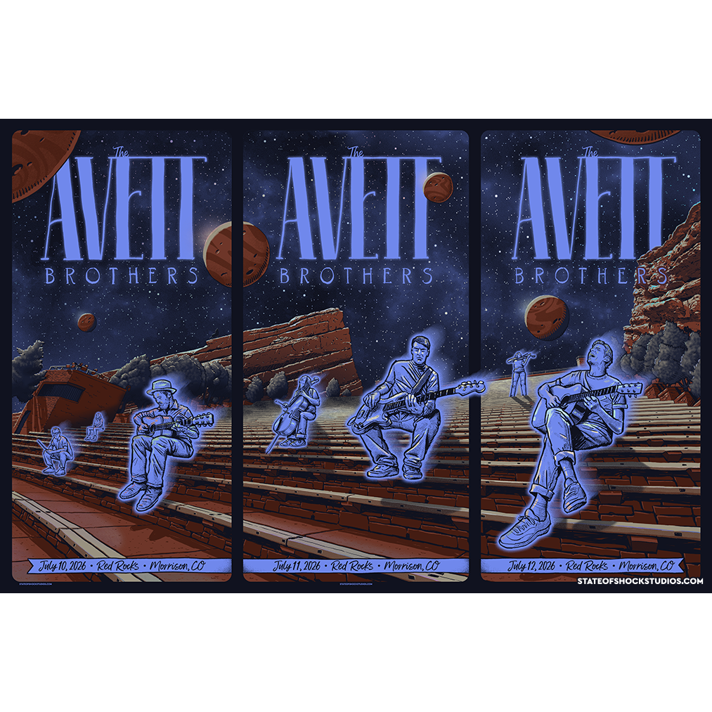 avett_brothers_red_rocks_triptych_poster_state_of_shock_studios_darin_shock_silver_sq.png