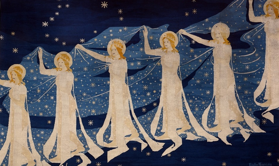 Melkeveien , Frida Hansen, 1898