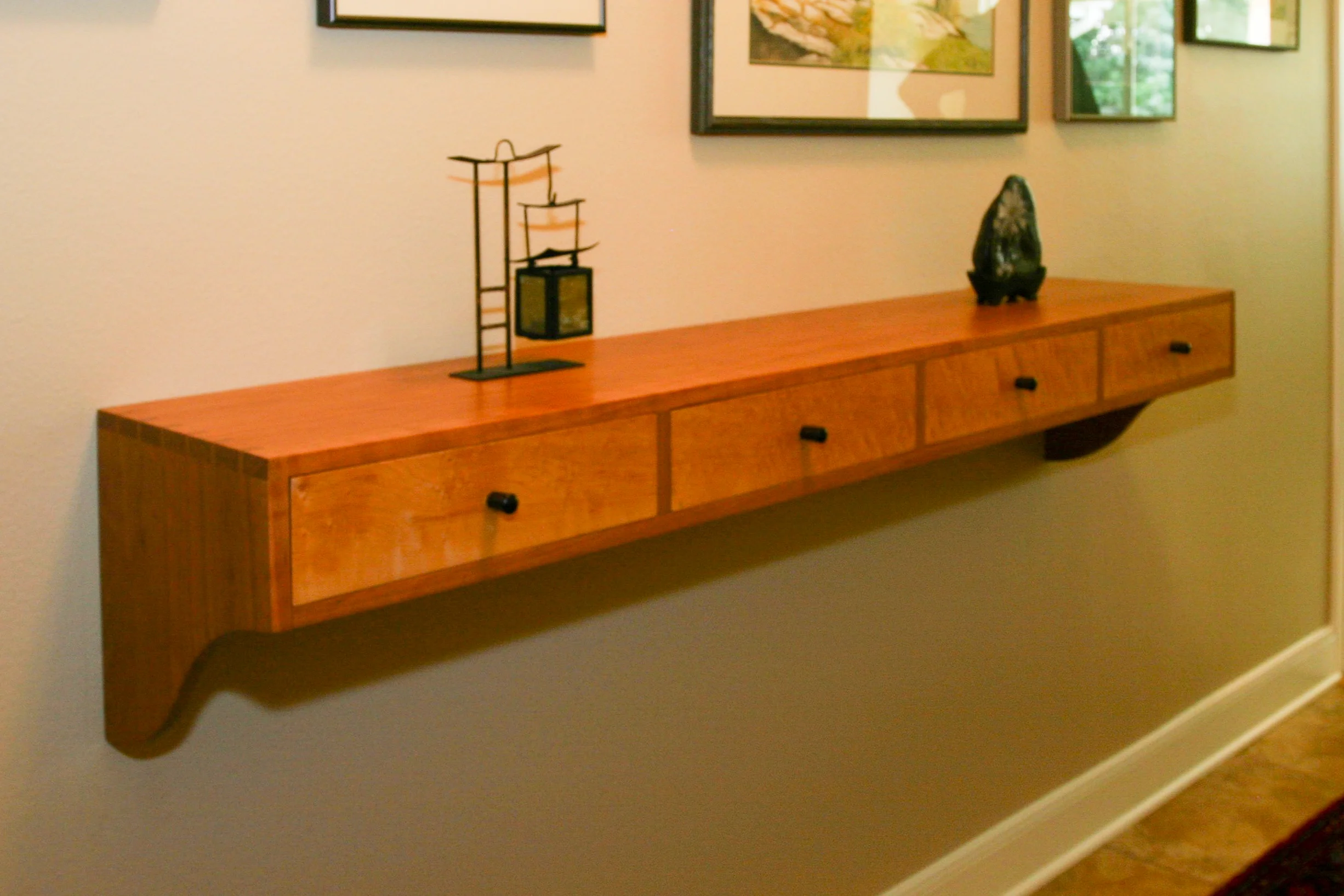 Wall Hung Hall Table