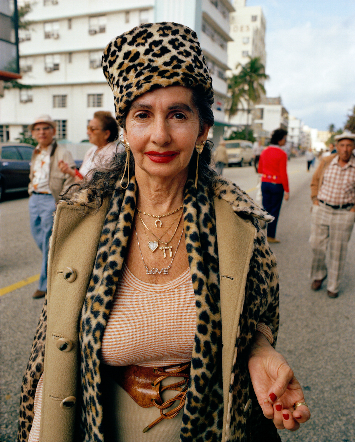 Untitled (Leopard Lady) Miami, South Beach, 1982-85