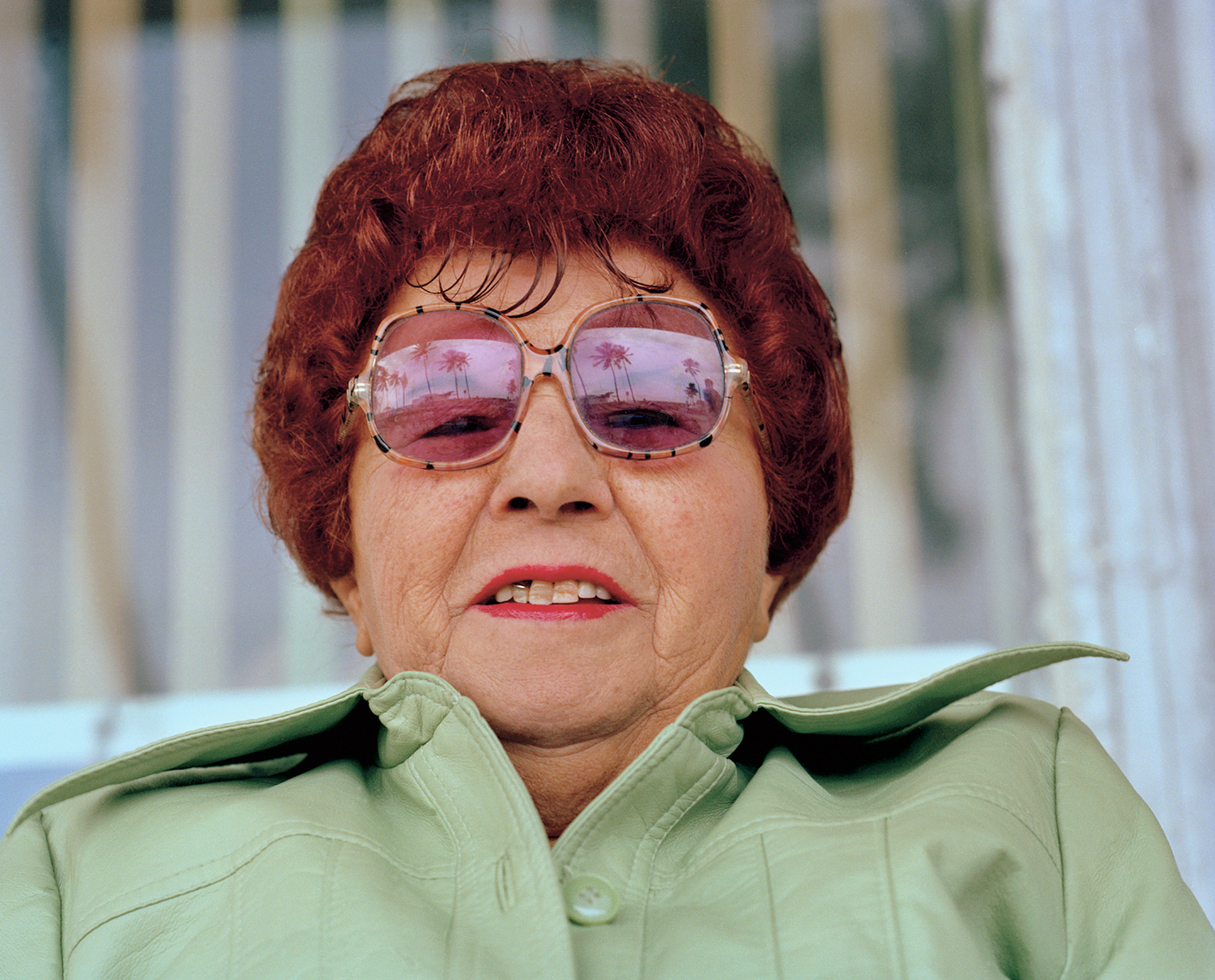 Untitled (Palm Tree in Sunglasses) Miami, South Beach, 1982-85