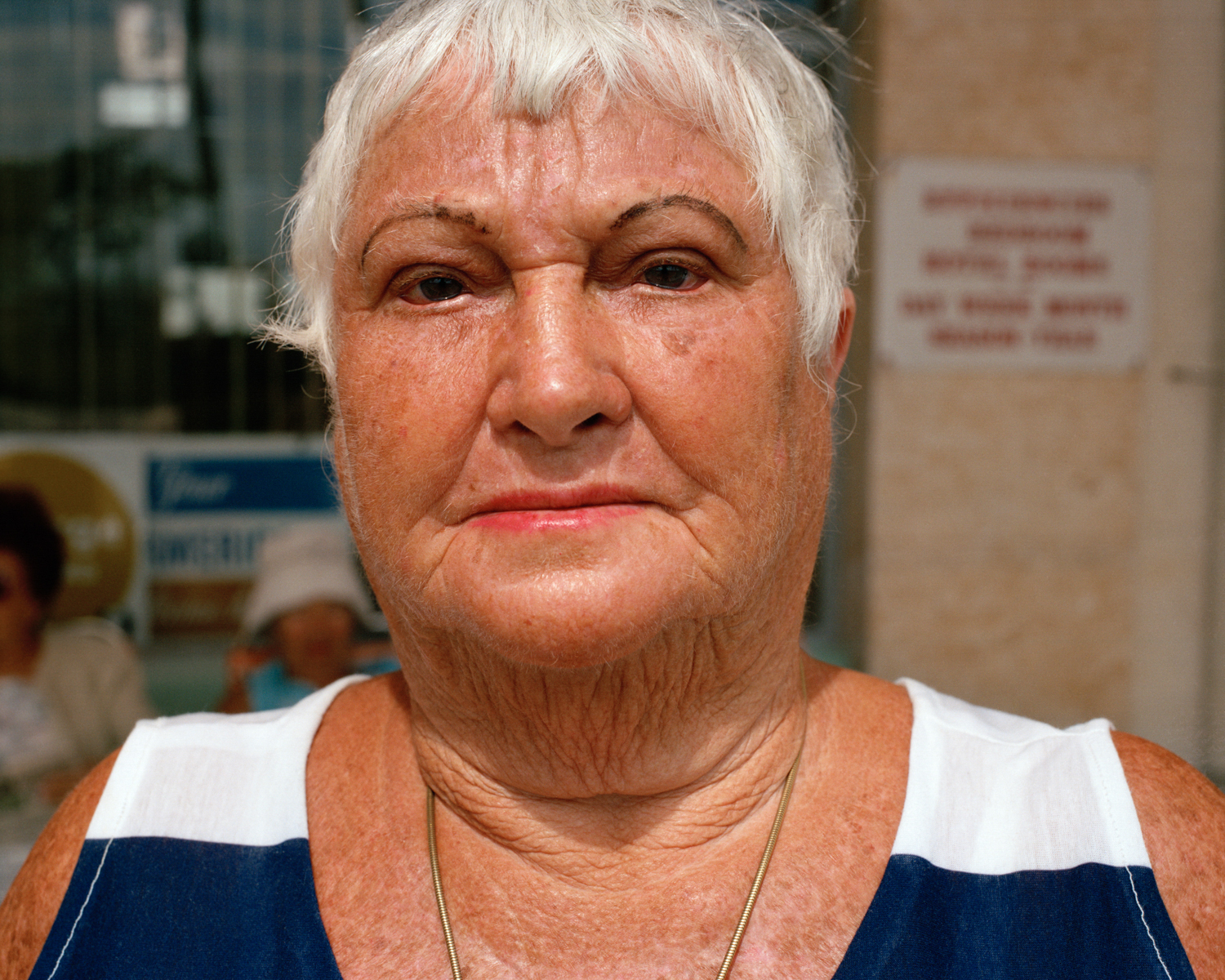 Untitled (Eyebrows) Miami, South Beach 1982-85