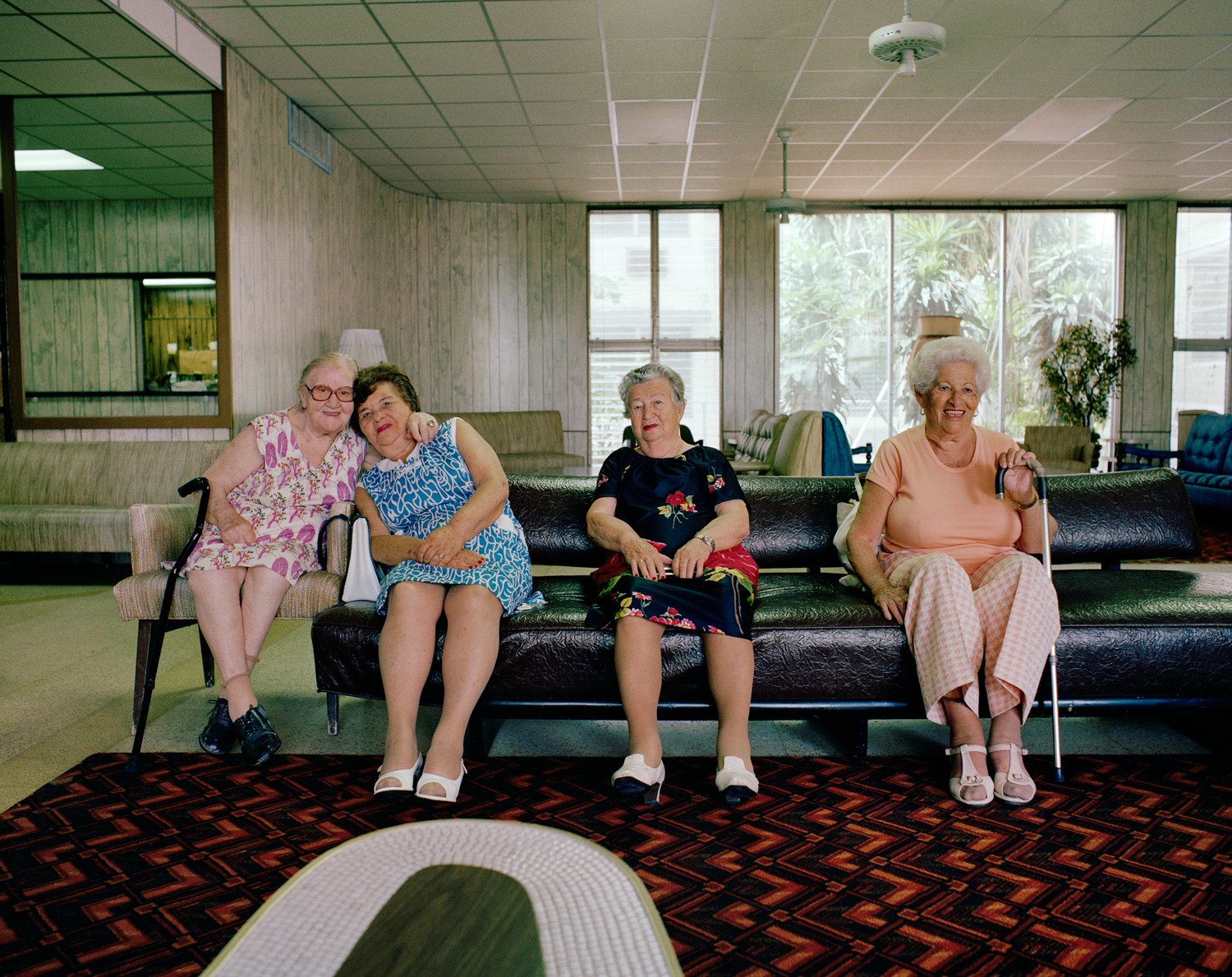 Untitled (Four Women on Couch) Miami, South Beach, 1982-85