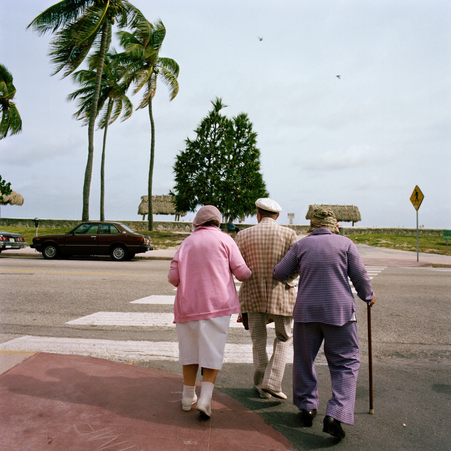 Untitled (3 Crossing Street) Miami, South Beach 1982-85