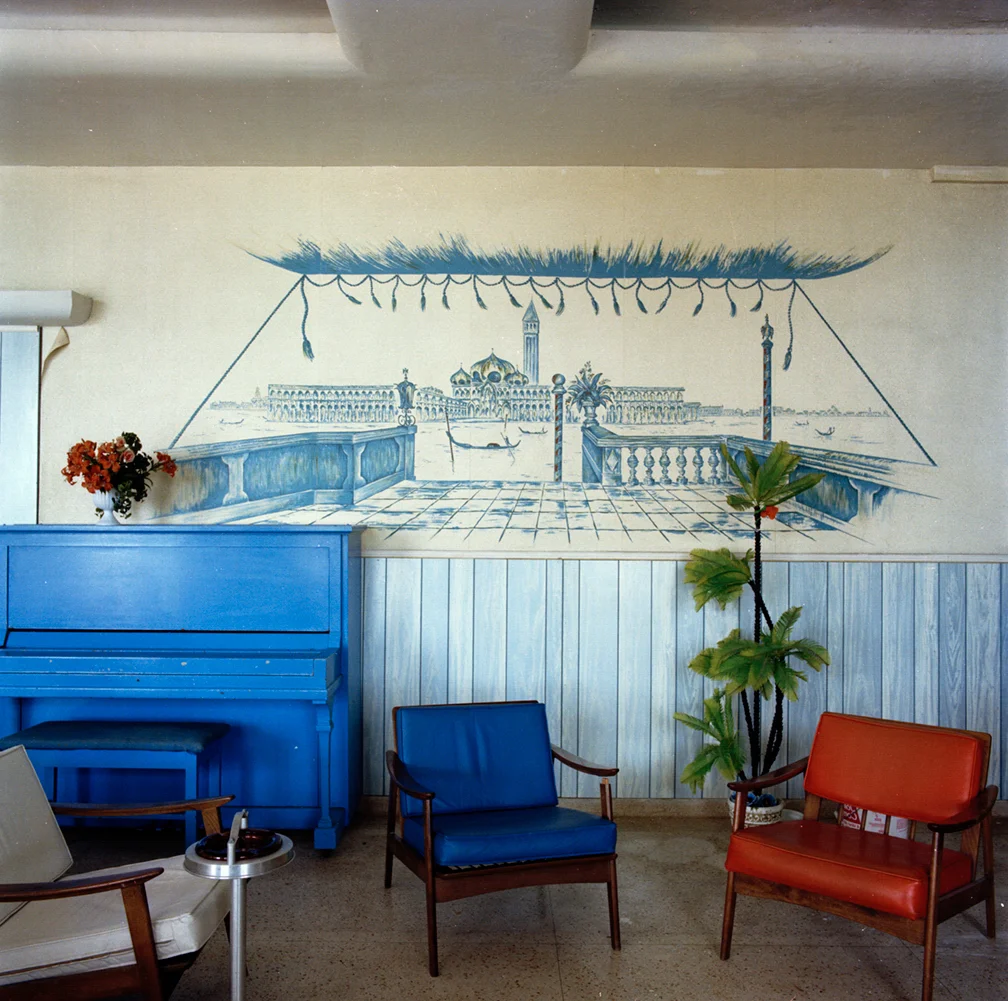 Untitled (Blue Piano) Miami - South Beach 1982-85
