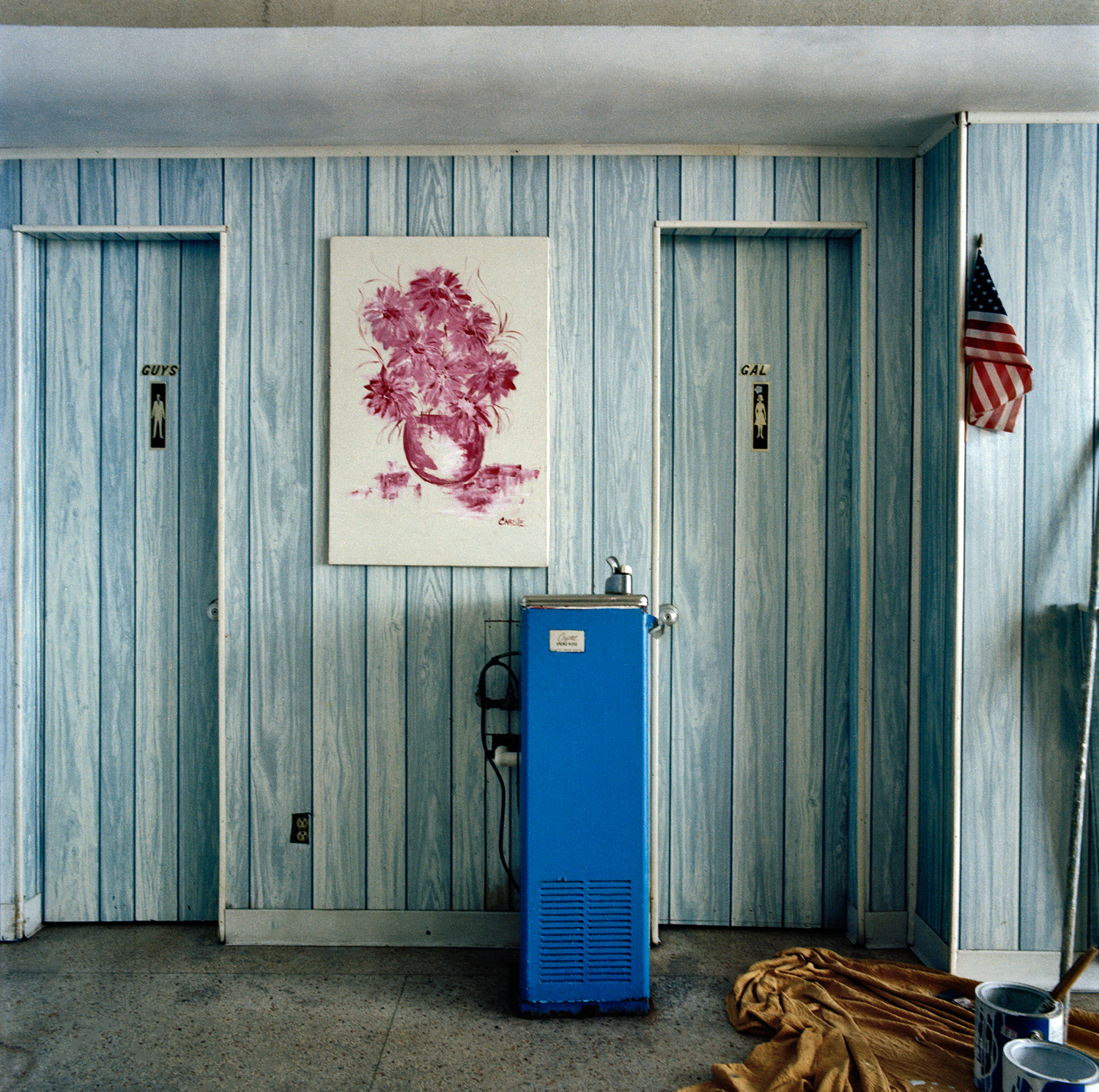 Untitled (Blue Water Fountain) Miami, South Beach, 1982-85