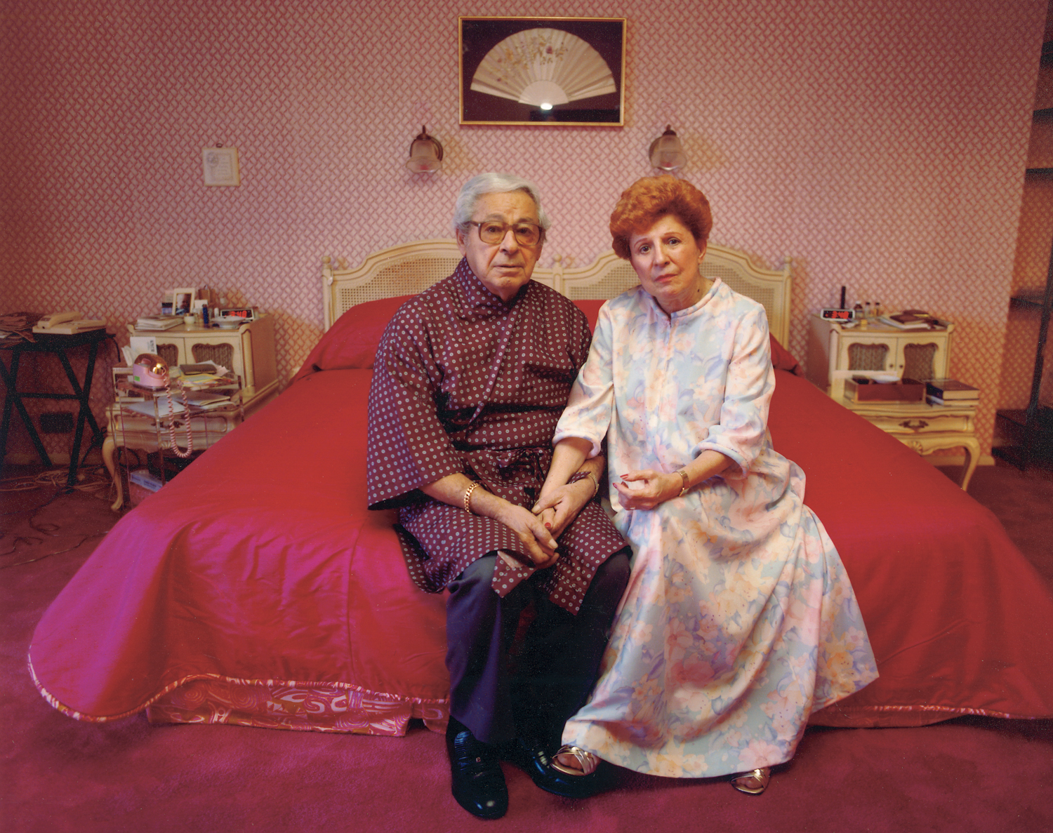 Mother and Al in their bedroom