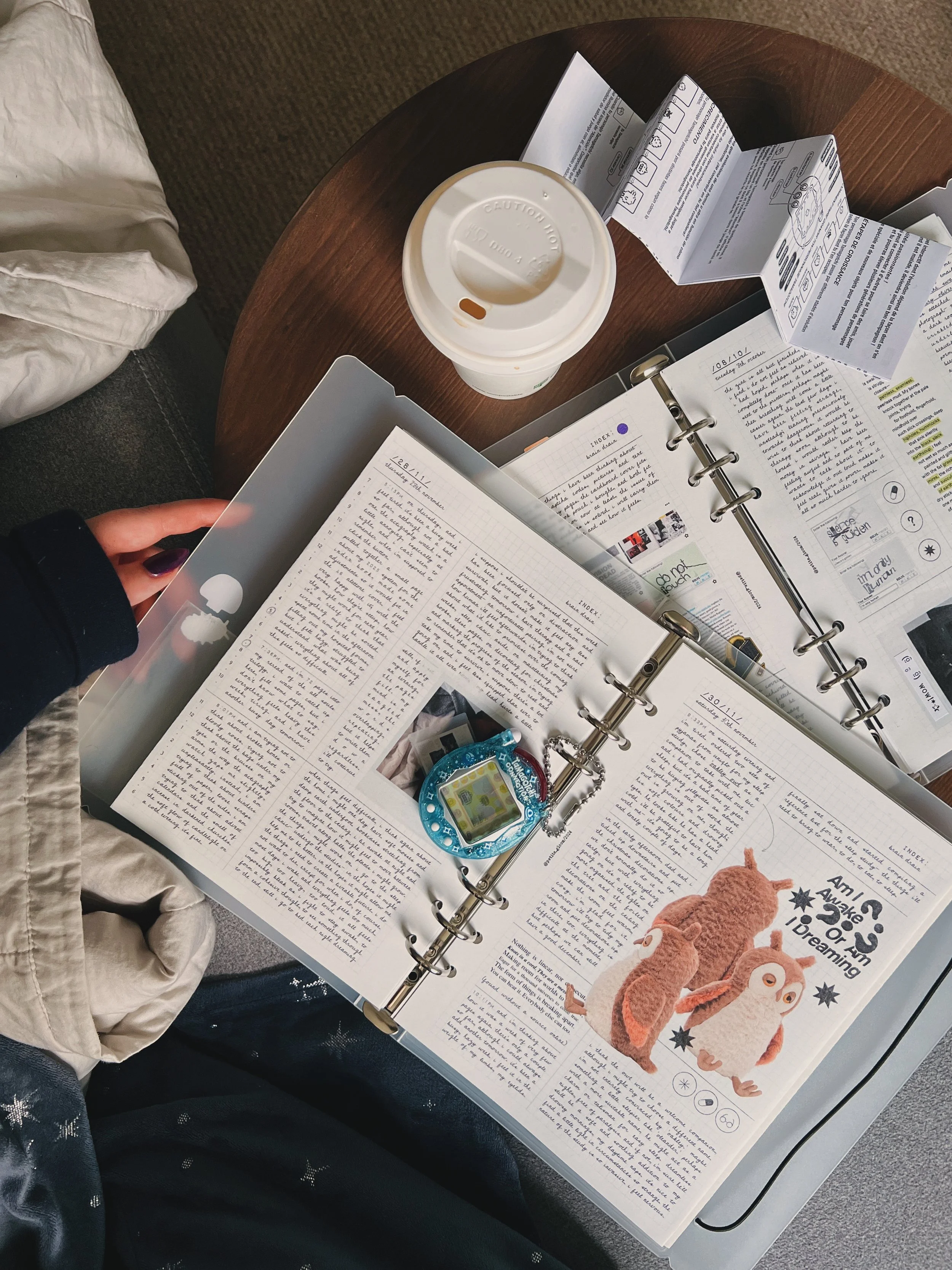 A5 Bullet Journal Pages
