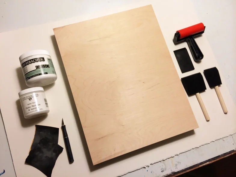 Mounting Watercolor Paper to a Panel — Kelly McKernan