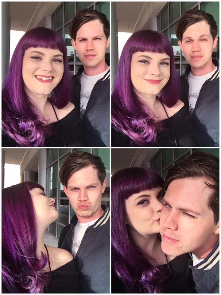 Me and my boyfriend at Illuxcon 2017